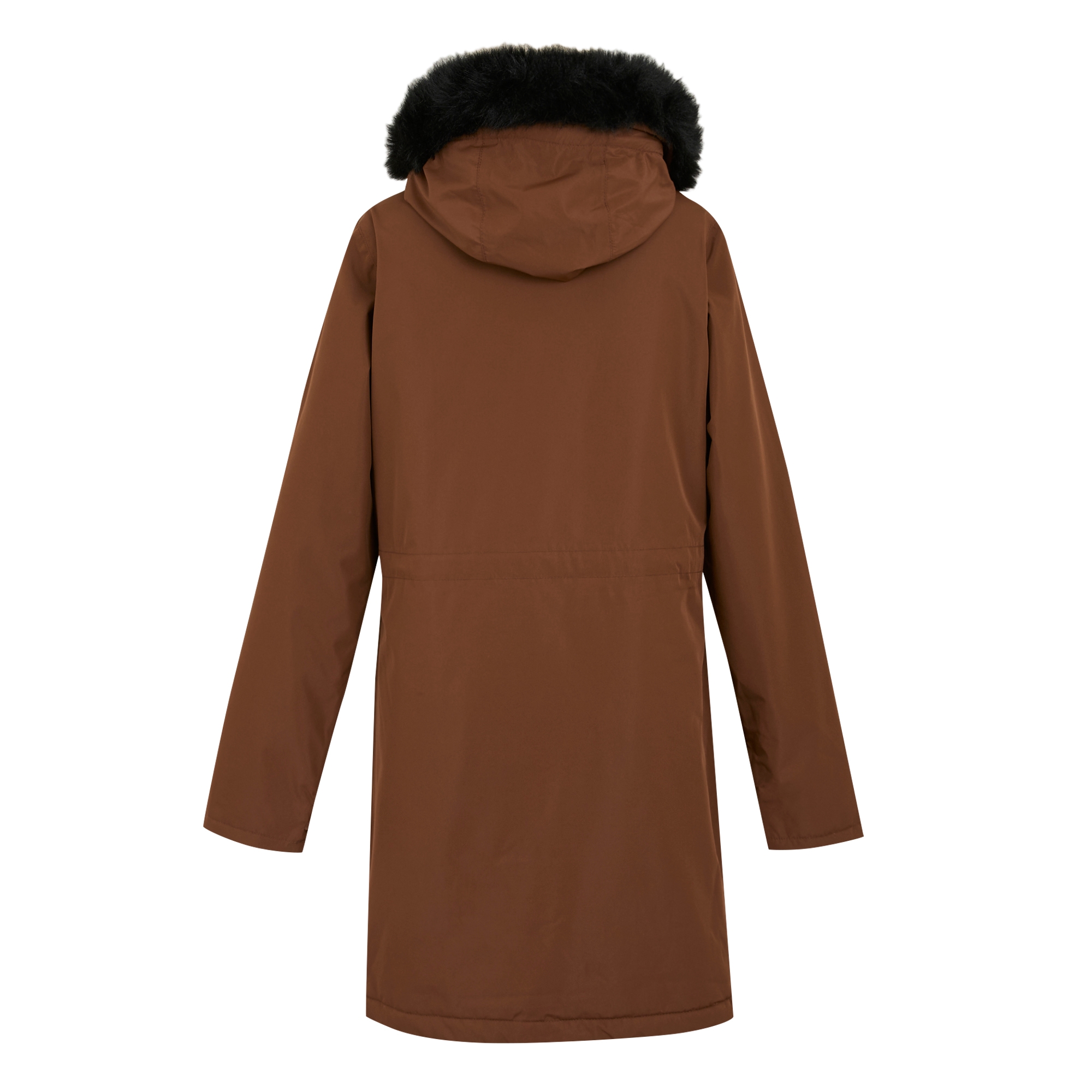 Women's Sabinka II Fur Trim Parka Jacket | Dark Brown