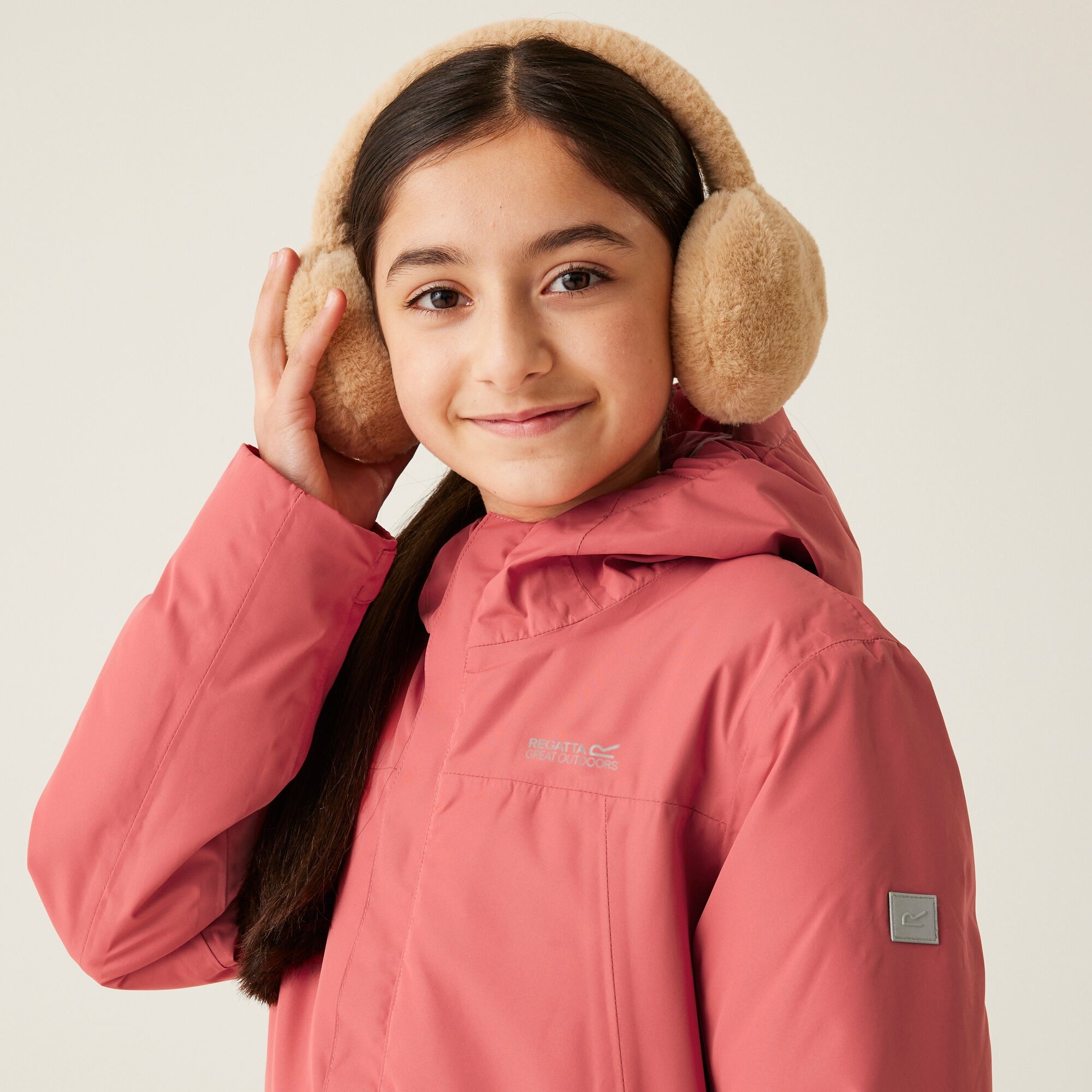 Kids' Farbank Waterproof Jacket | Mineral Red Rumba Red