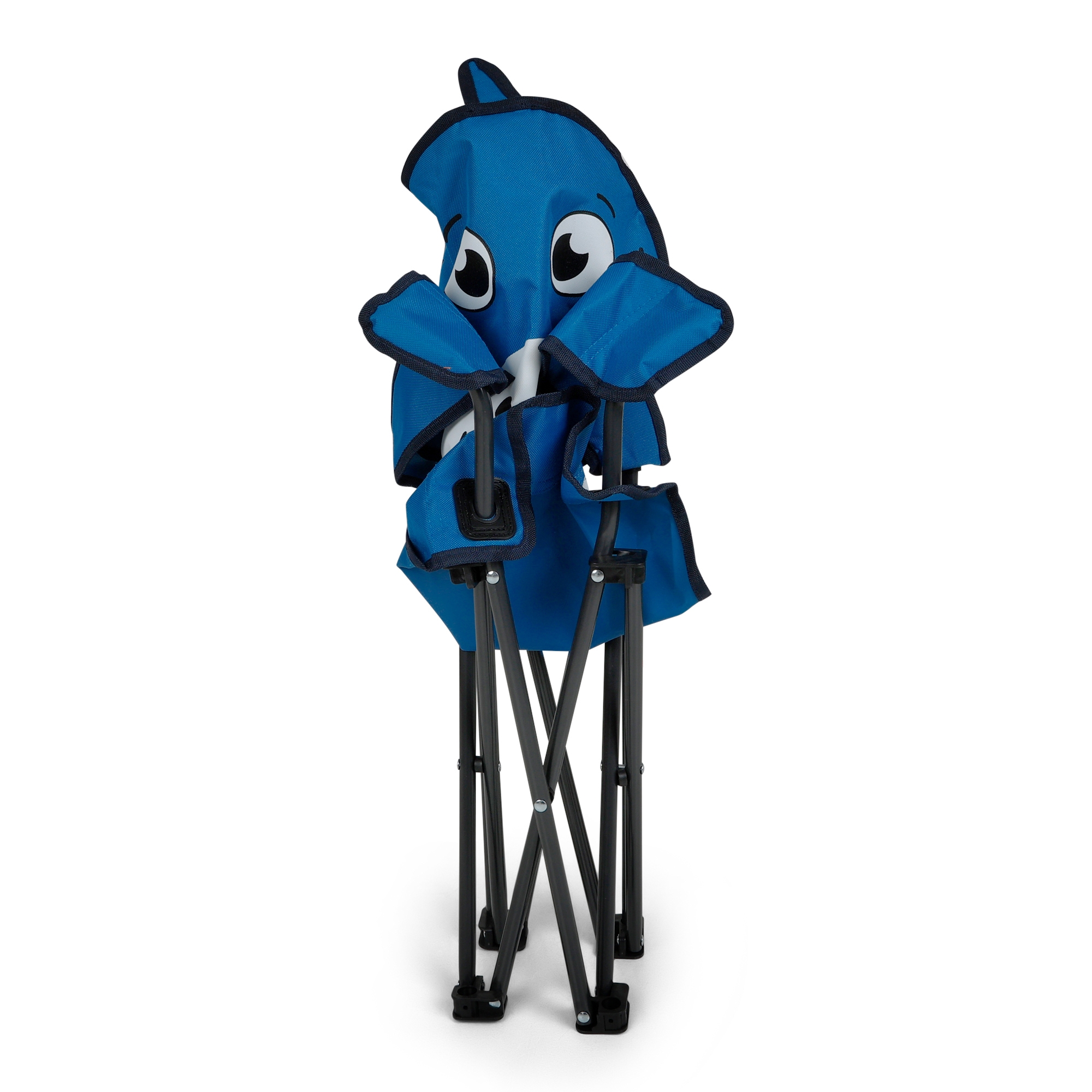 Kids Animal Camping Chair | Bubbles The Shark Hawaiian Blue