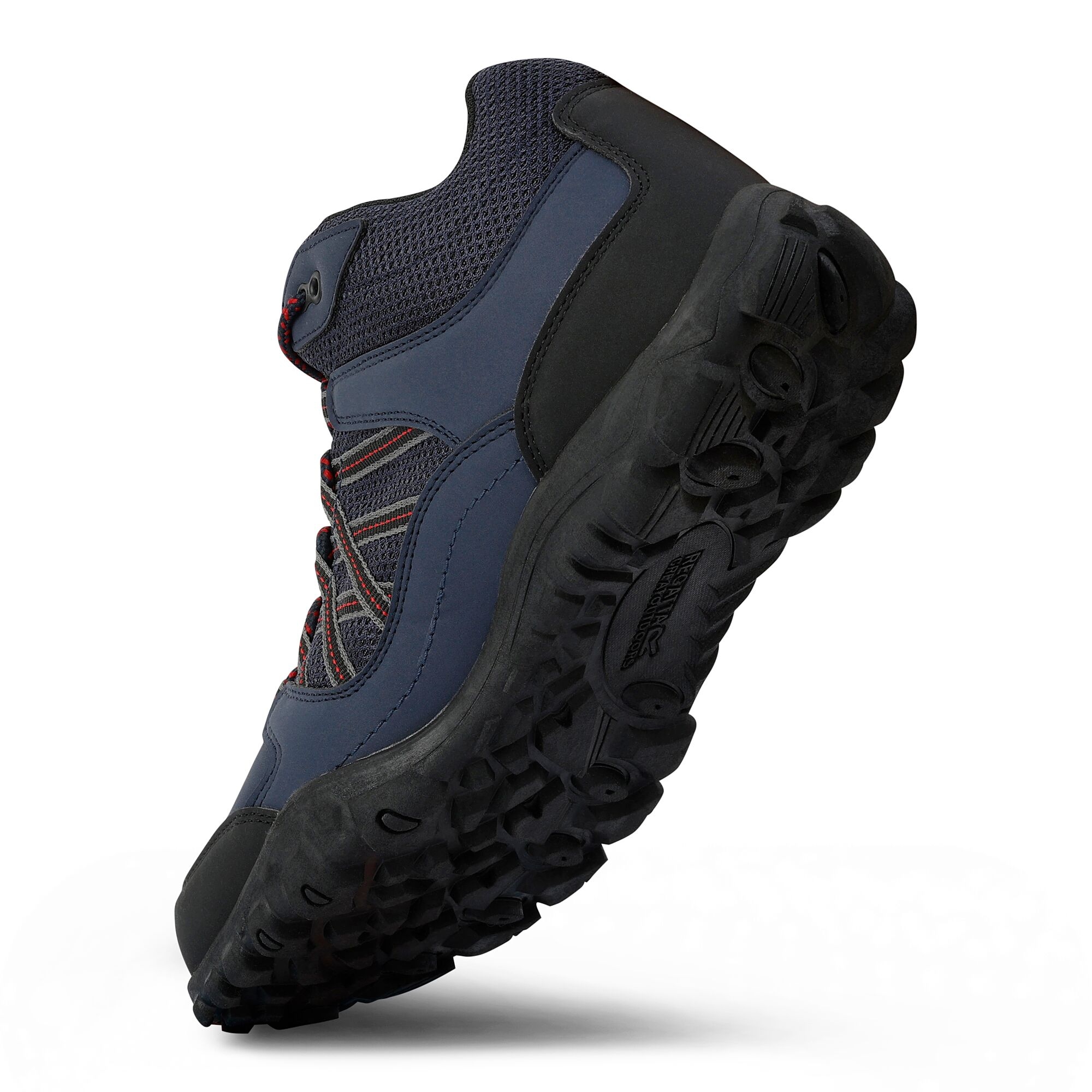 Men's Edgepoint Waterproof Mid Walking Boots | Navy Rio Red