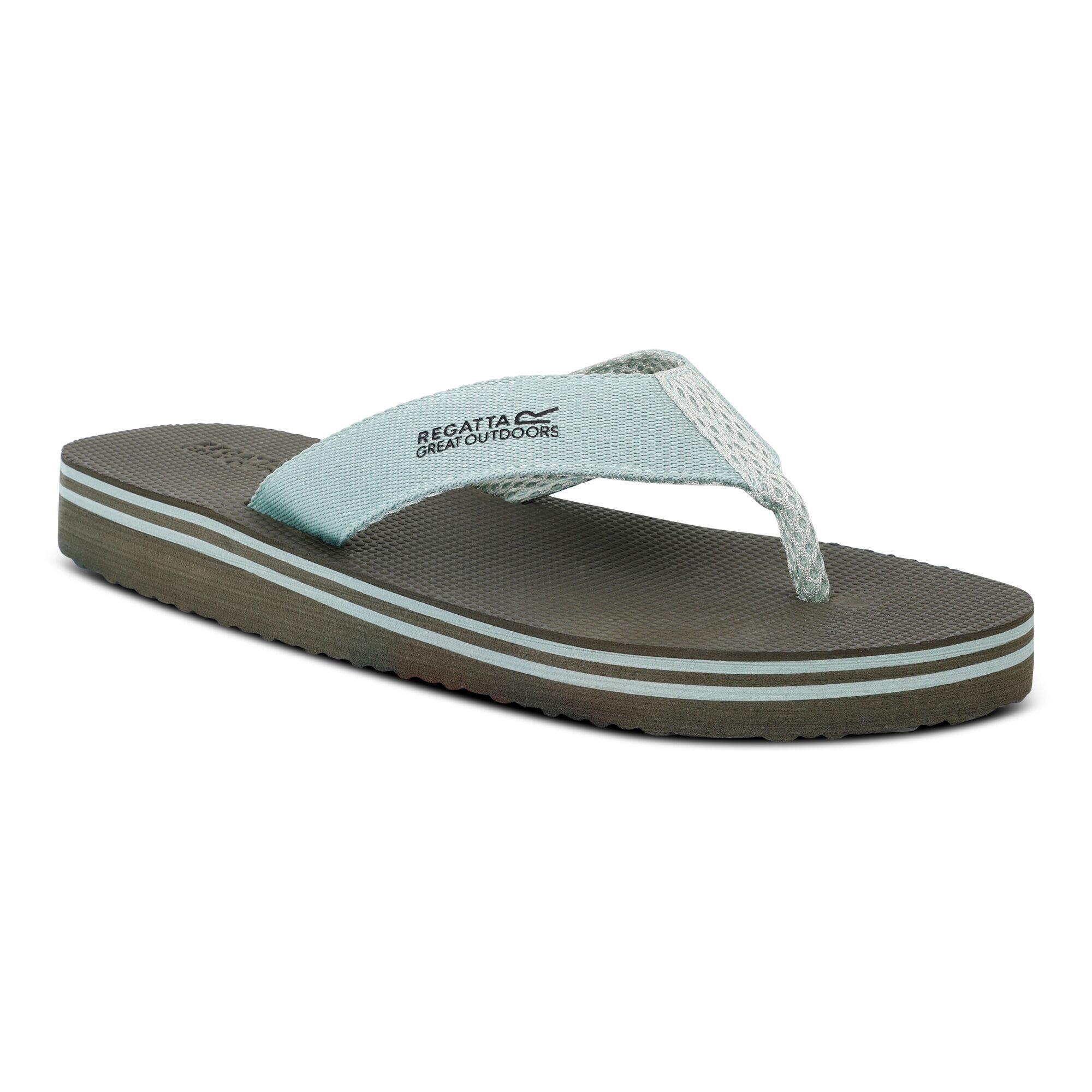 Men's Rico Flip Flops | Dark Khaki Glacier Green