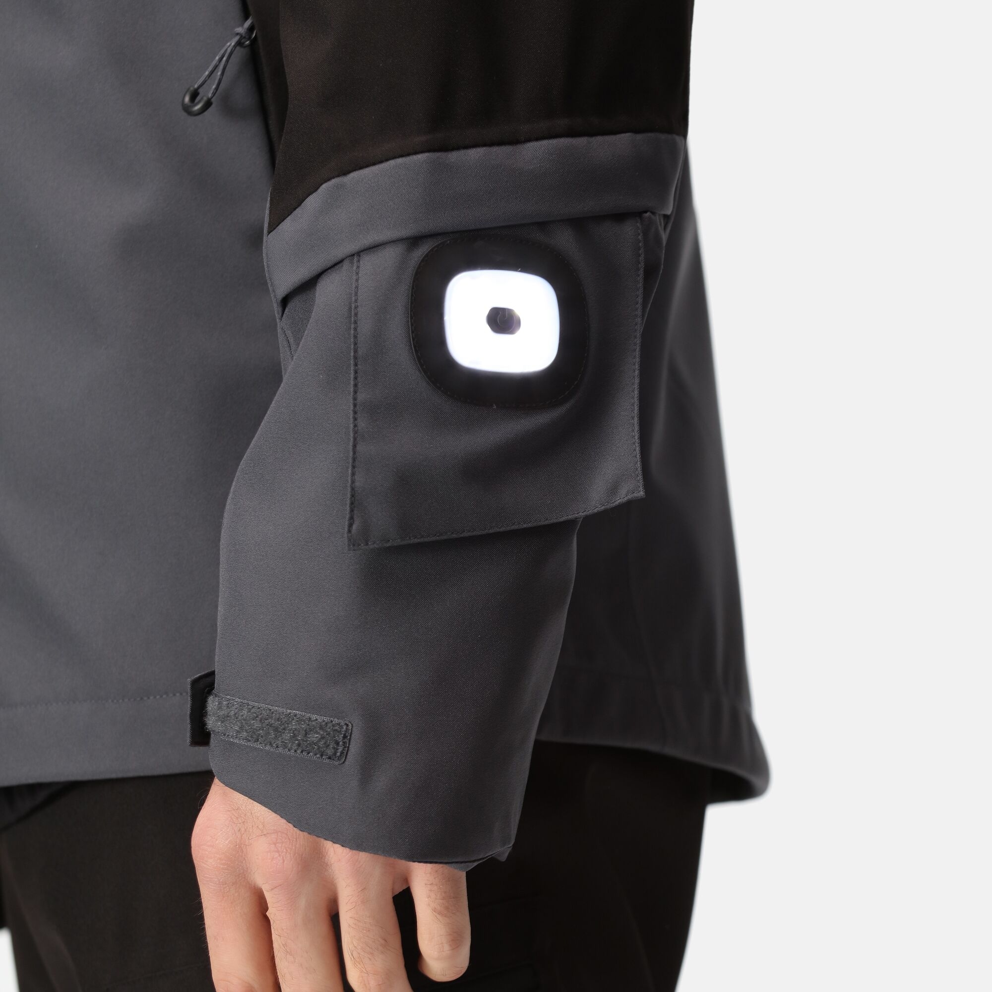 Men's X-Pro Beacon Waterproof Jacket | Seal Grey Black