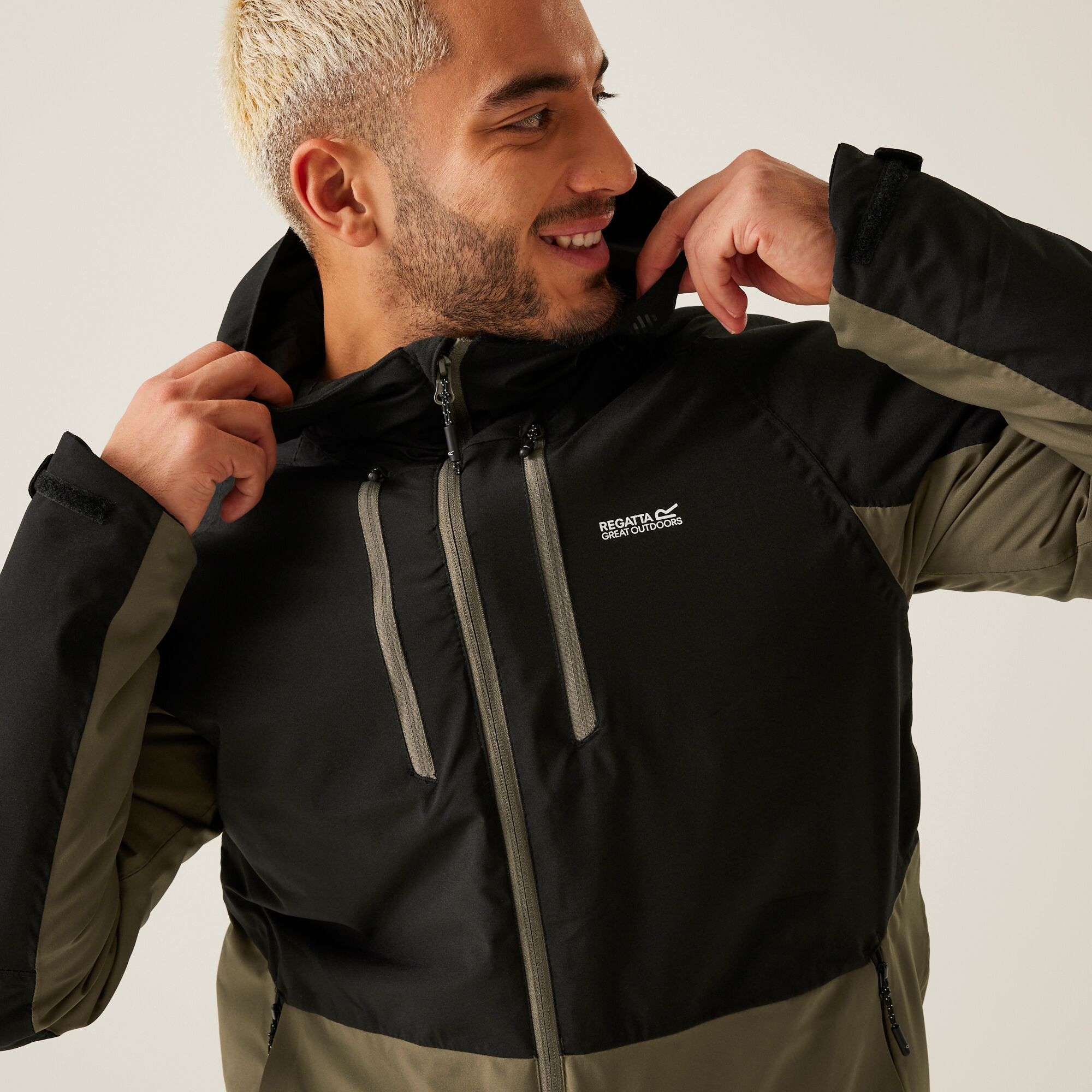 Men's Highton Stretch Padded Jacket III | Crocodile Black