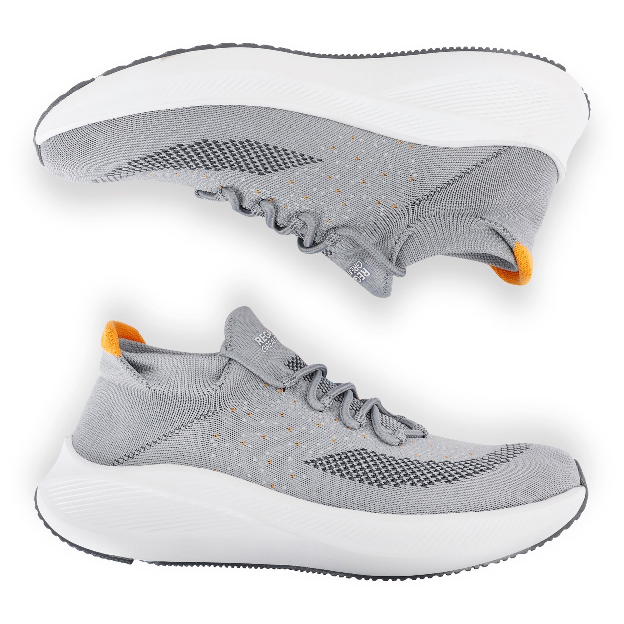 Men's Orton Trainers | Storm Grey? Orange
