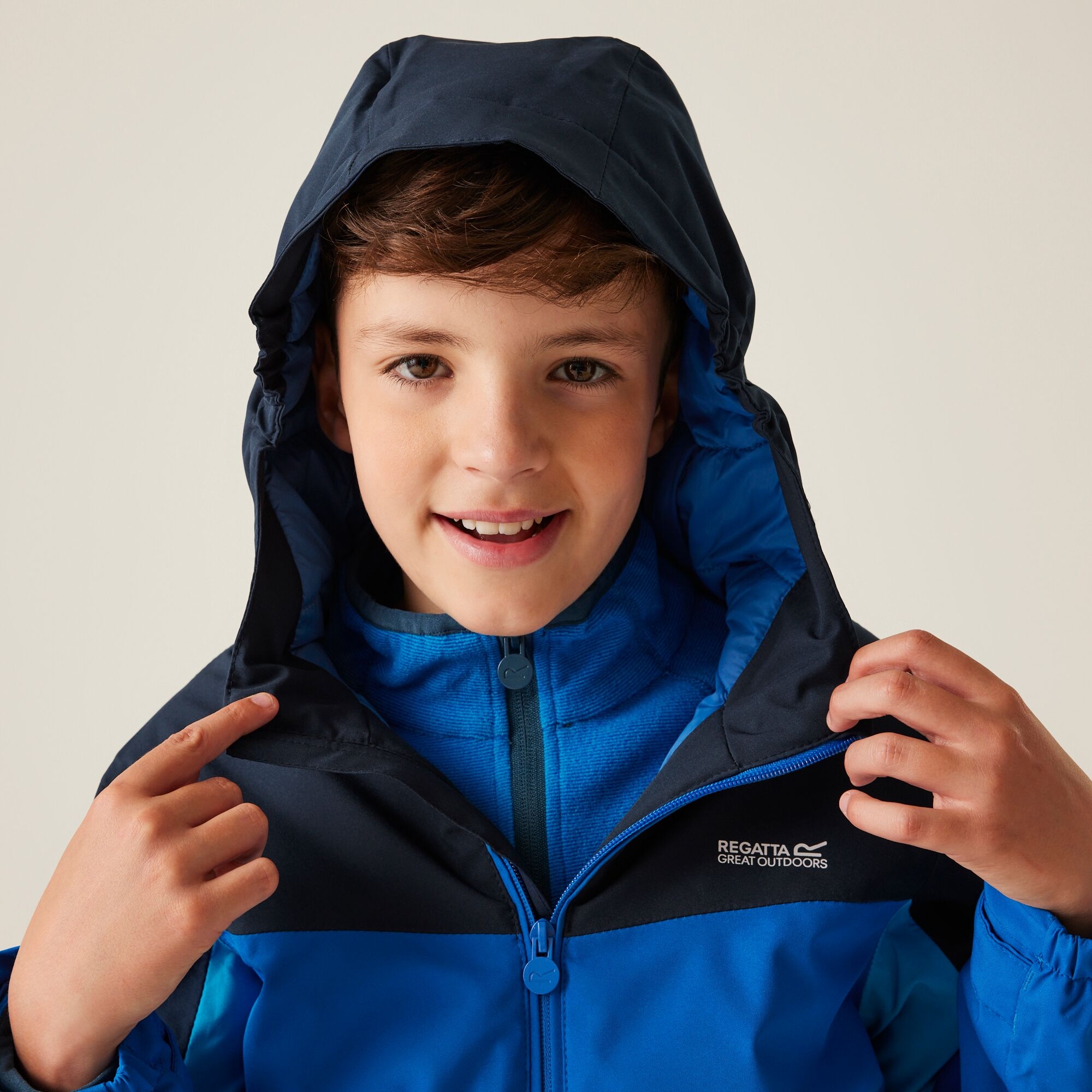 Kids' Highton V Padded Jacket | Olympian Blue Navy