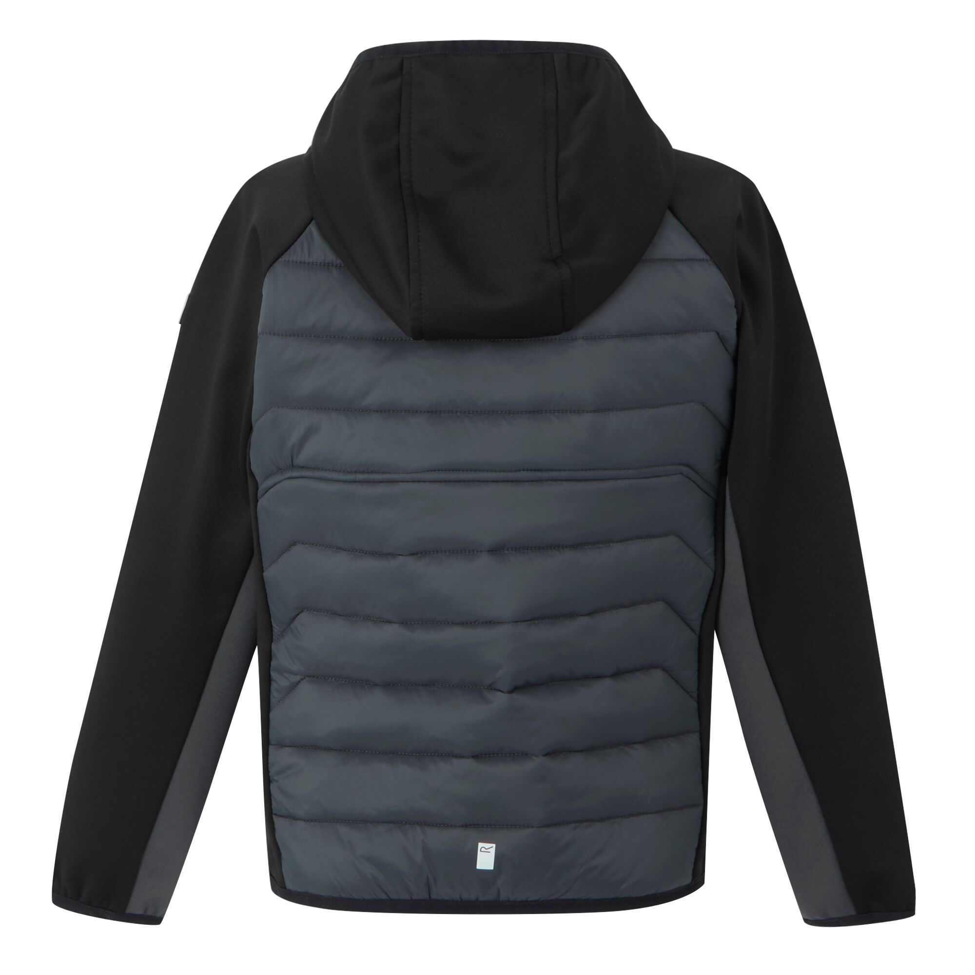 Kids' Kielder IX Hybrid Jacket | Black Seal Grey