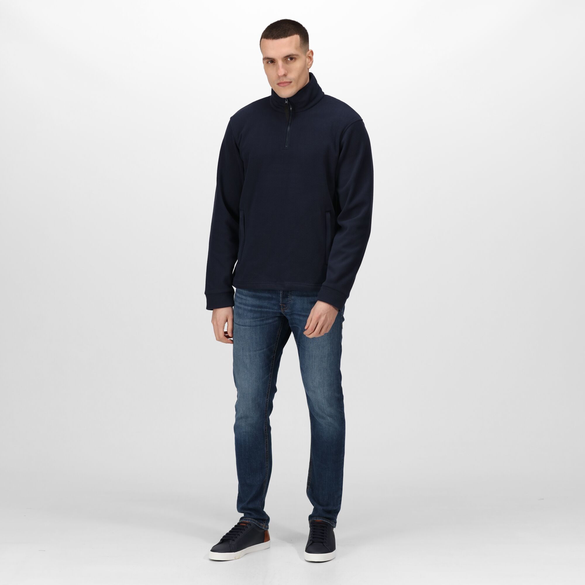 Men's Thor Overhead Half Zip Fleece | Dark Navy