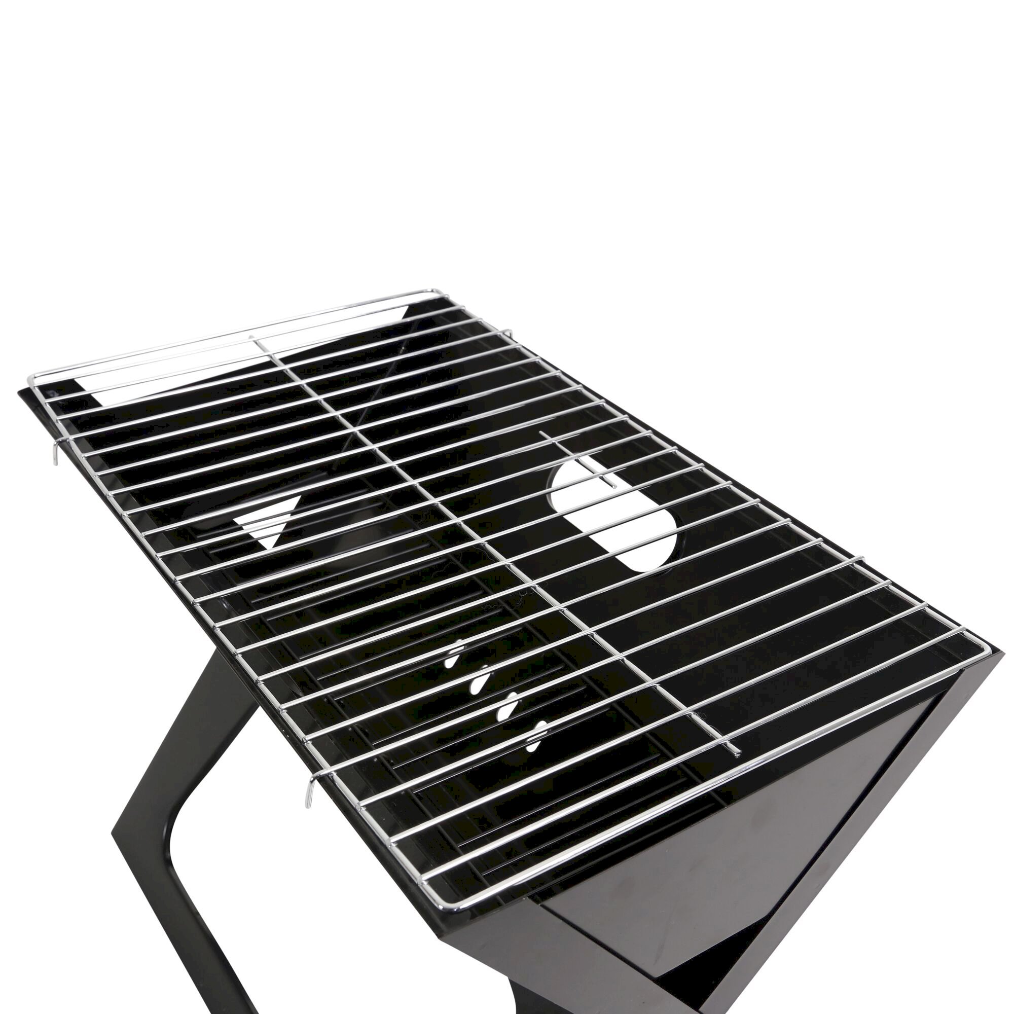 Fold Away BBQ Grill | Black