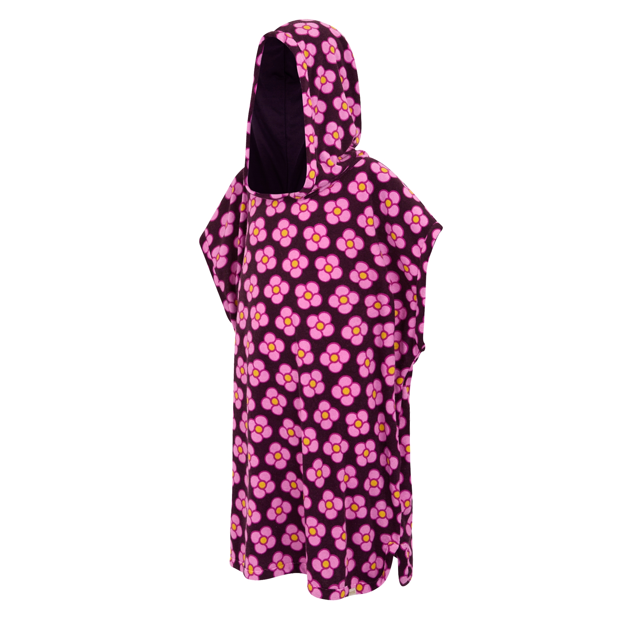 Girls Orla Kiely Towelling Robe | Spinning Flower Morello
