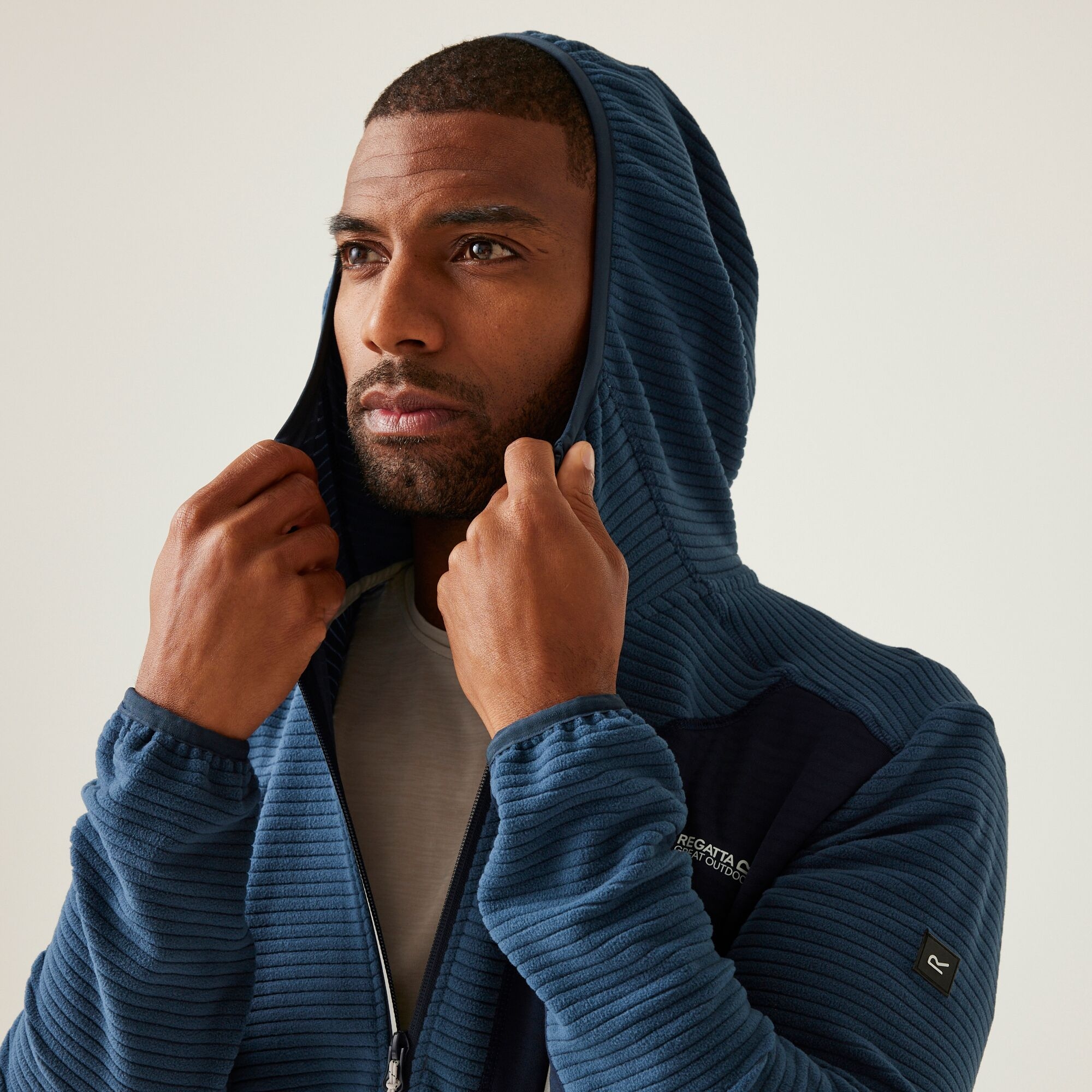 Men's Lakewright Full Zip Fleece | Moonlight Denim Navy