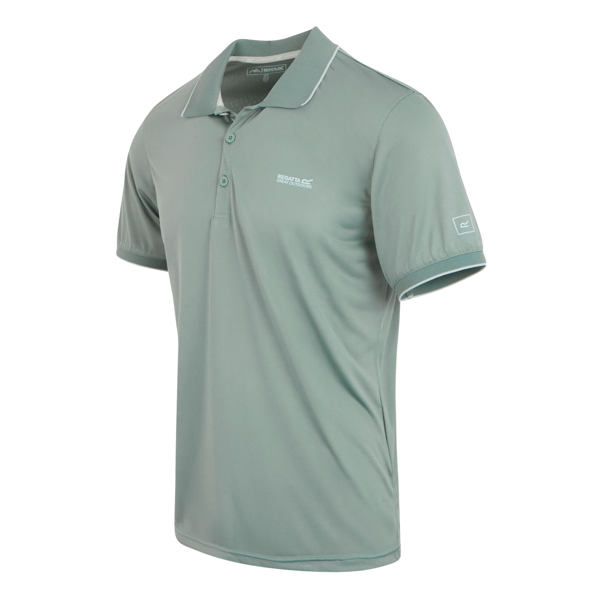 Men's Remex II Jersey Polo Shirt | Glacier Solid
