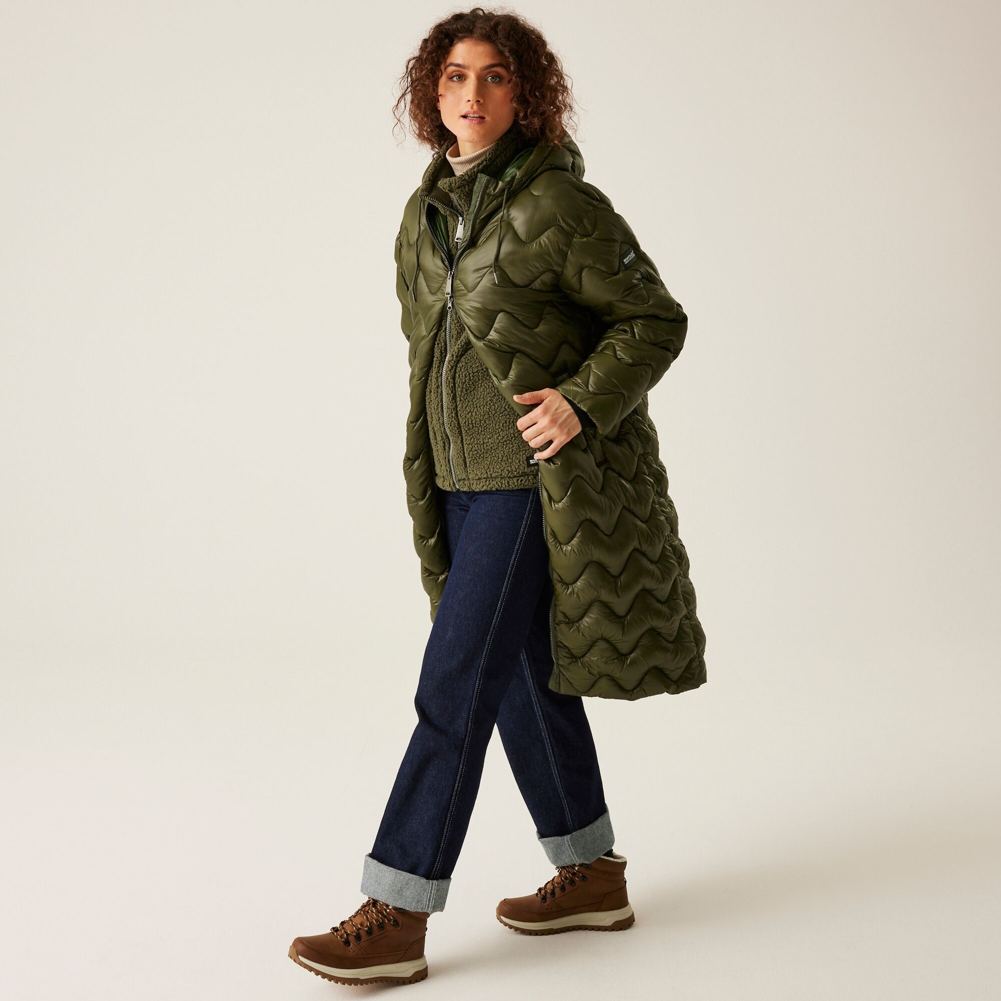 Women's Cambrie II Quilted Jacket | Dark Khaki