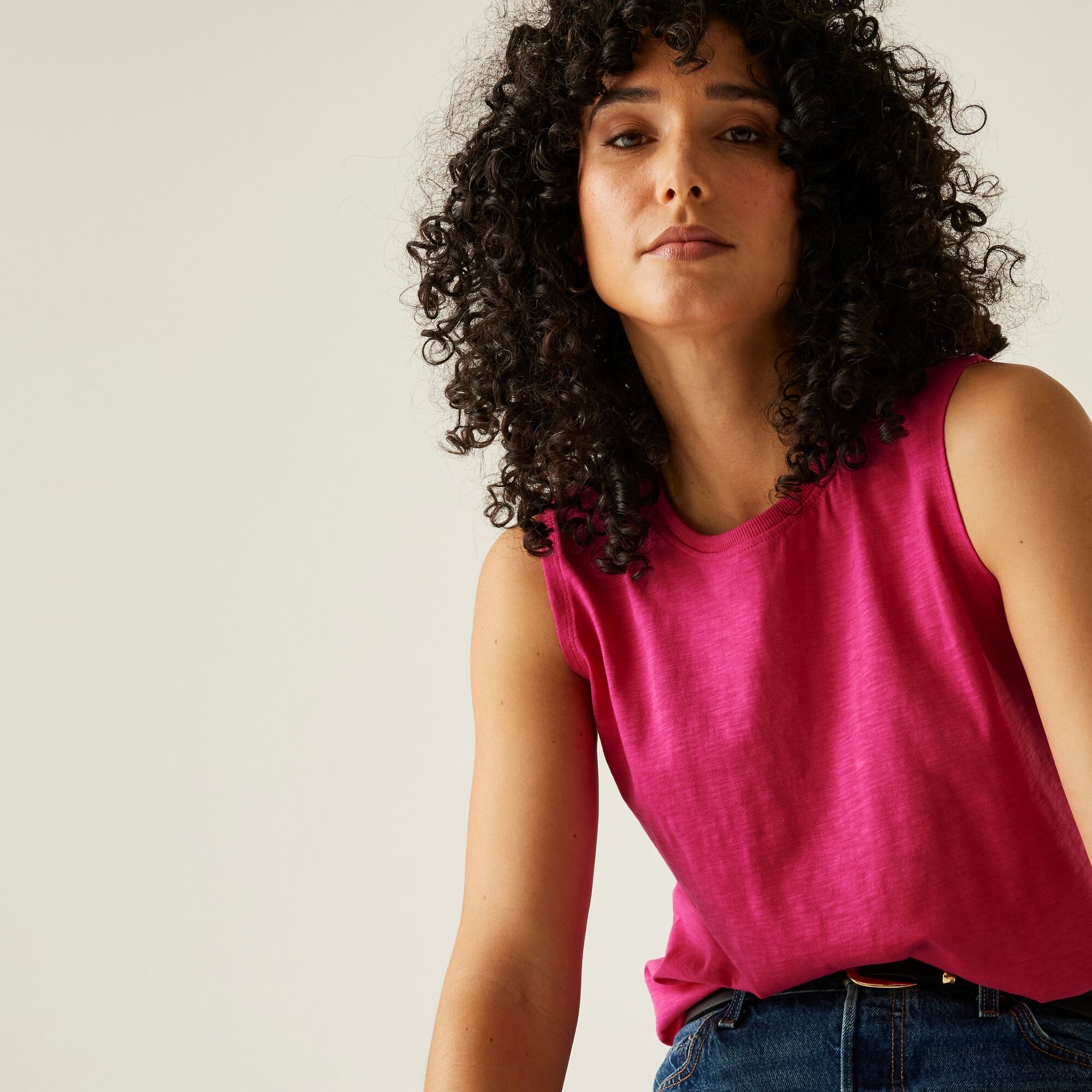 Women's Fariene Sleeveless Top | Pink Fusion