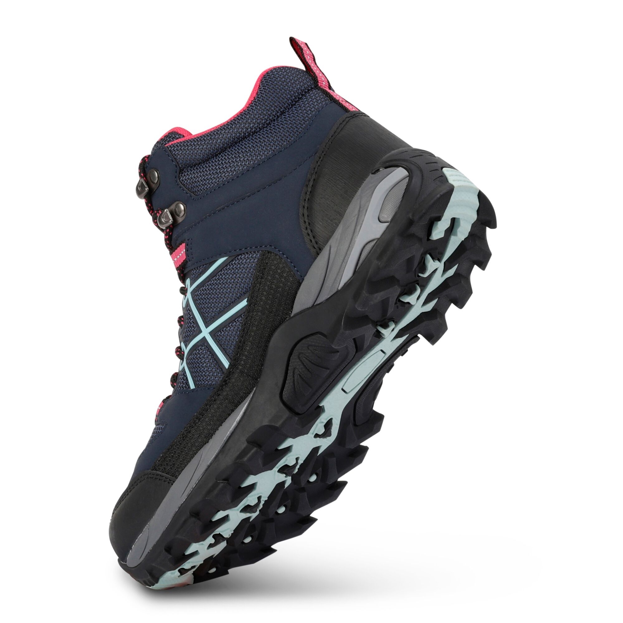 Women's Samaris III Walking Boots | Navy Pink Aqua