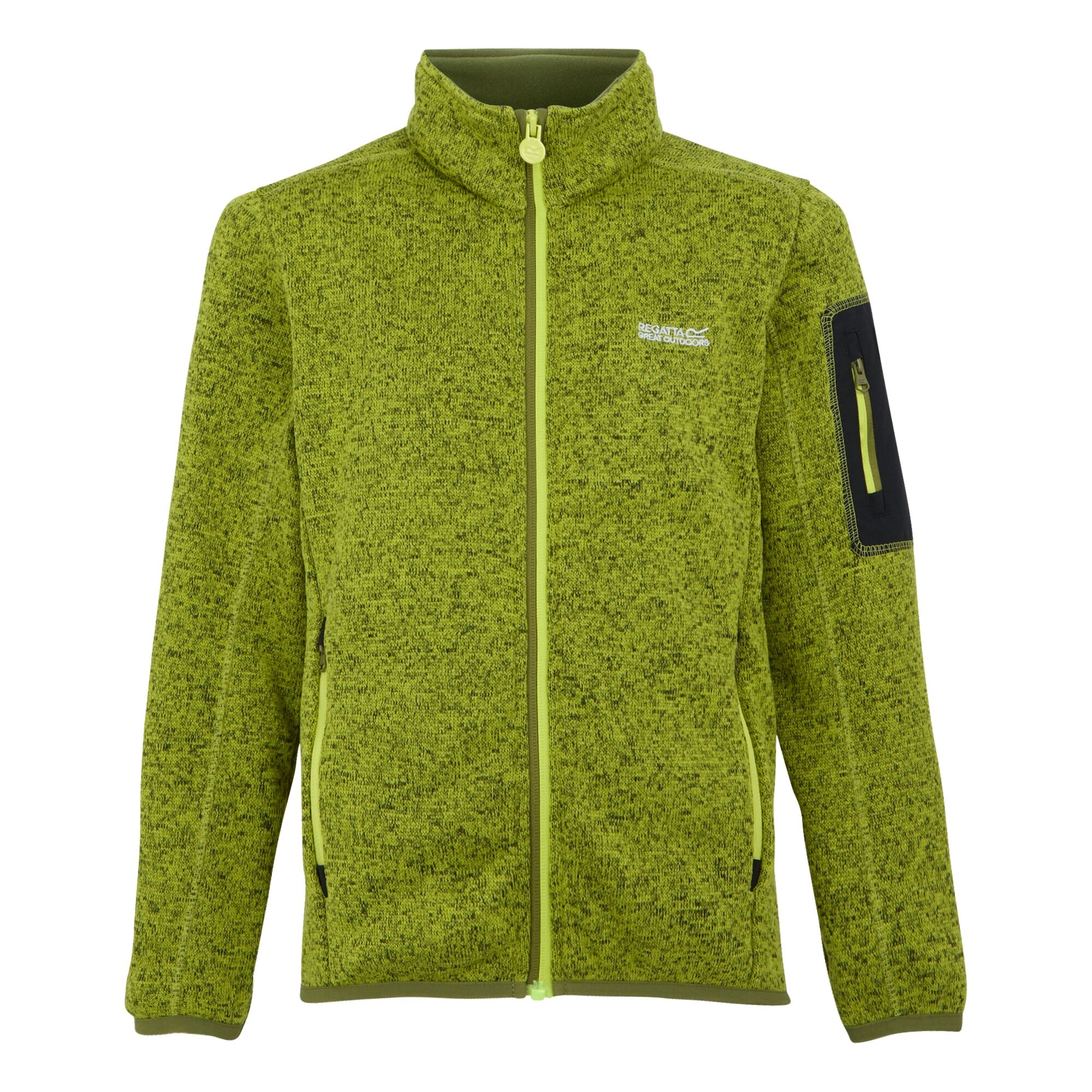Kids' Newhill Full Zip Fleece | Grenoble Green Nephrite Green