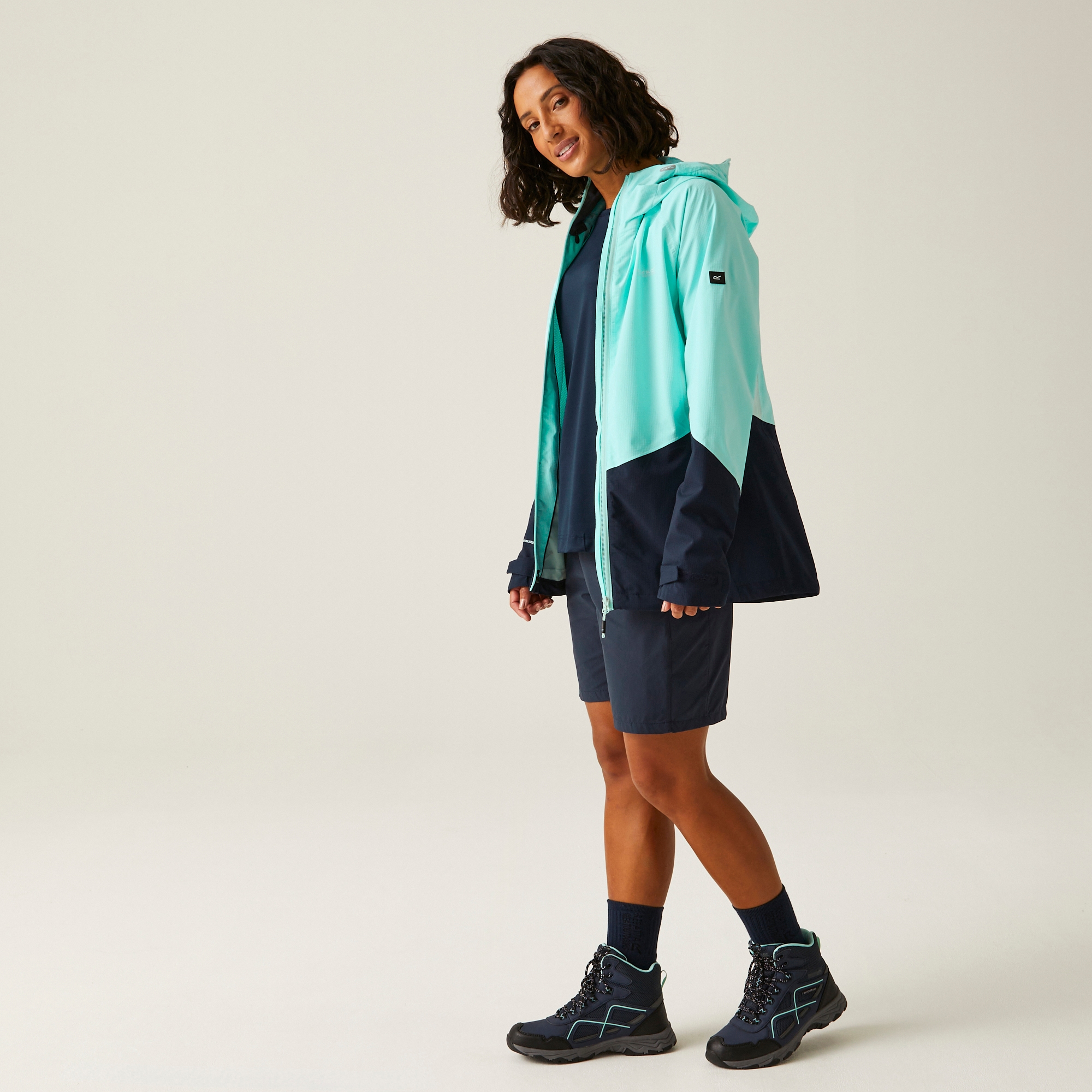 Women's Raddick III Waterproof Jacket | Aruba Blue Navy Icy Morn