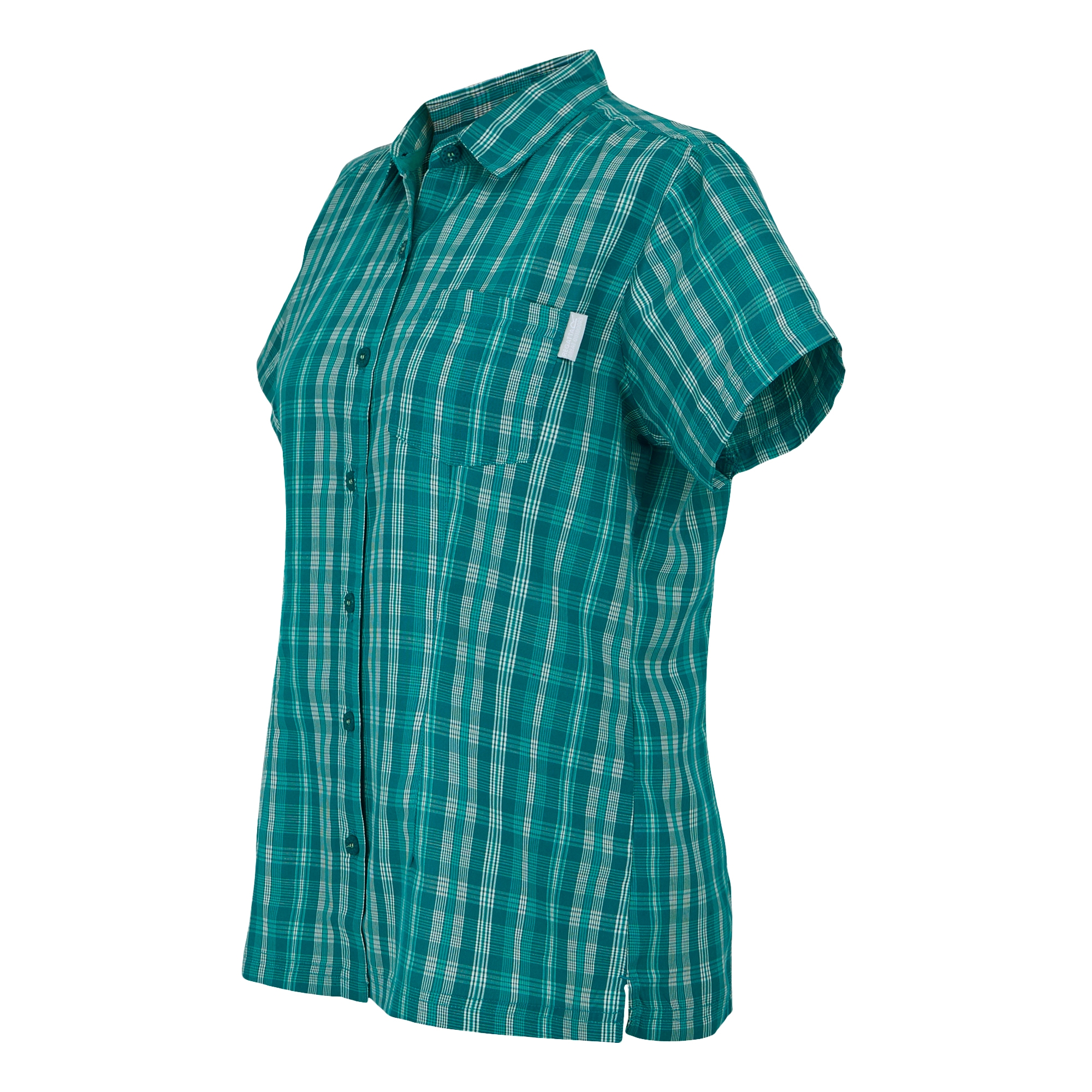Women's Mindano VIII Short Sleeve Shirt | Exotic Plume Check