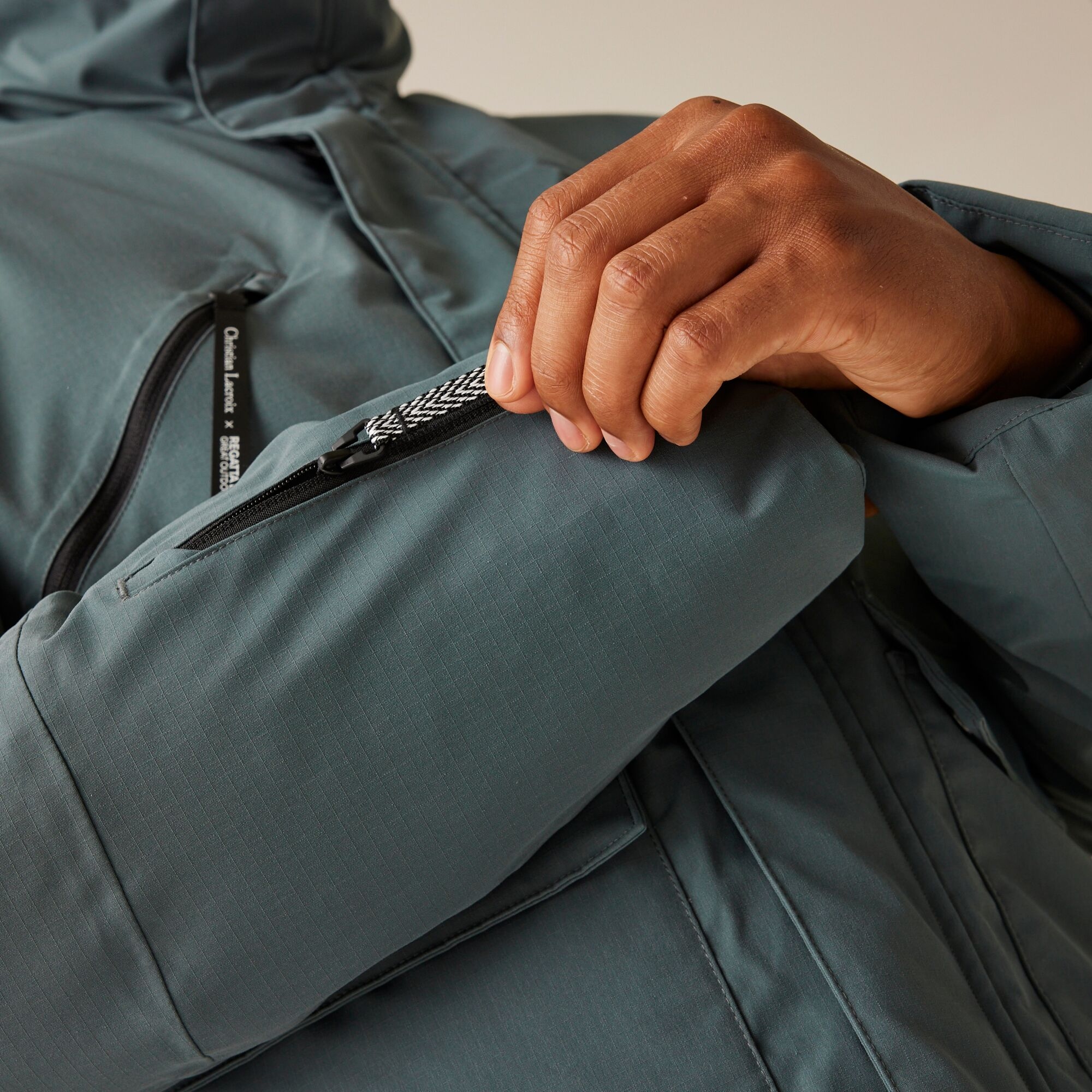 Christian Lacroix - Men's Nyons Waterproof Padded Jacket | Stormy Weather