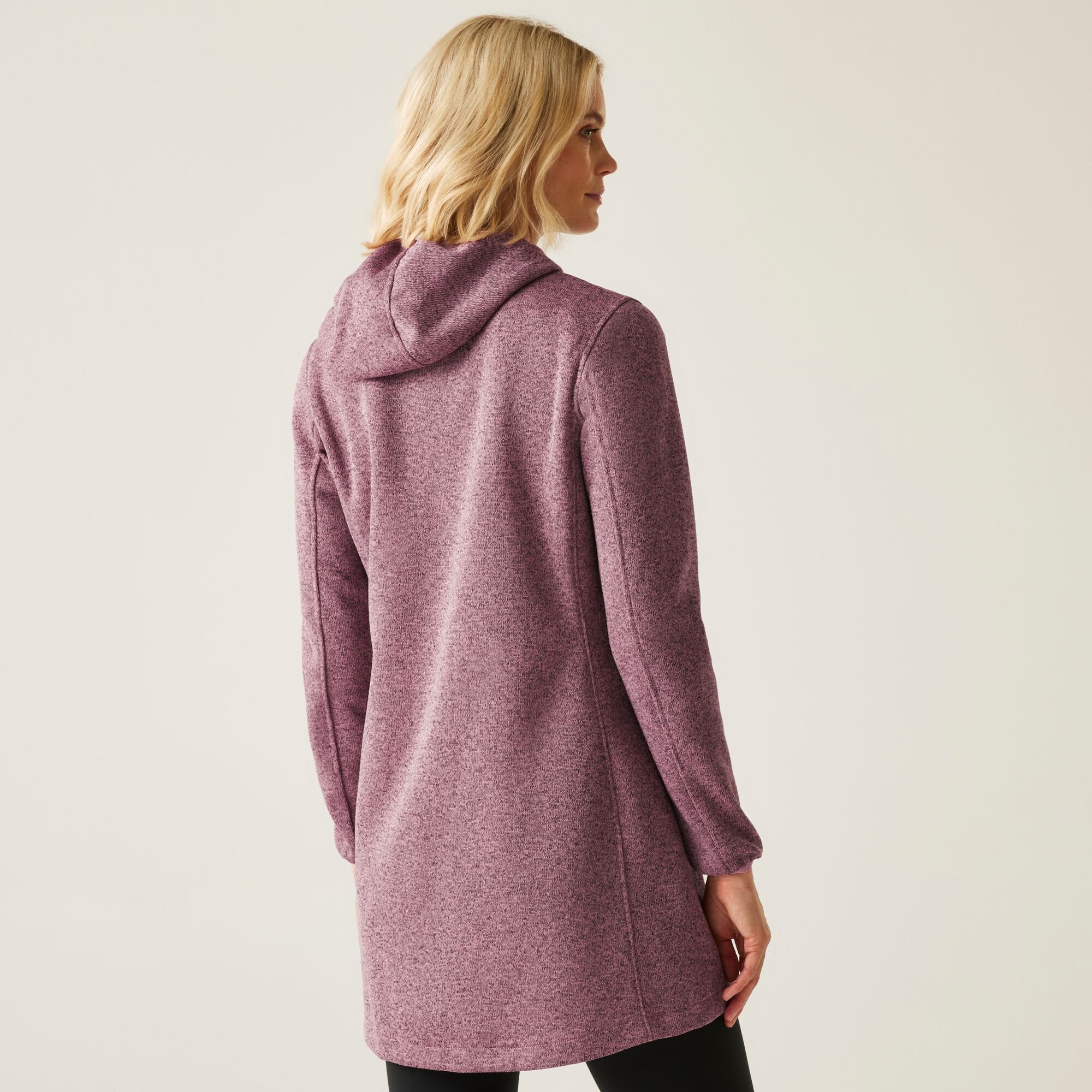 Women's Bloomfield Longline Fleece | Lilas Light Vanilla