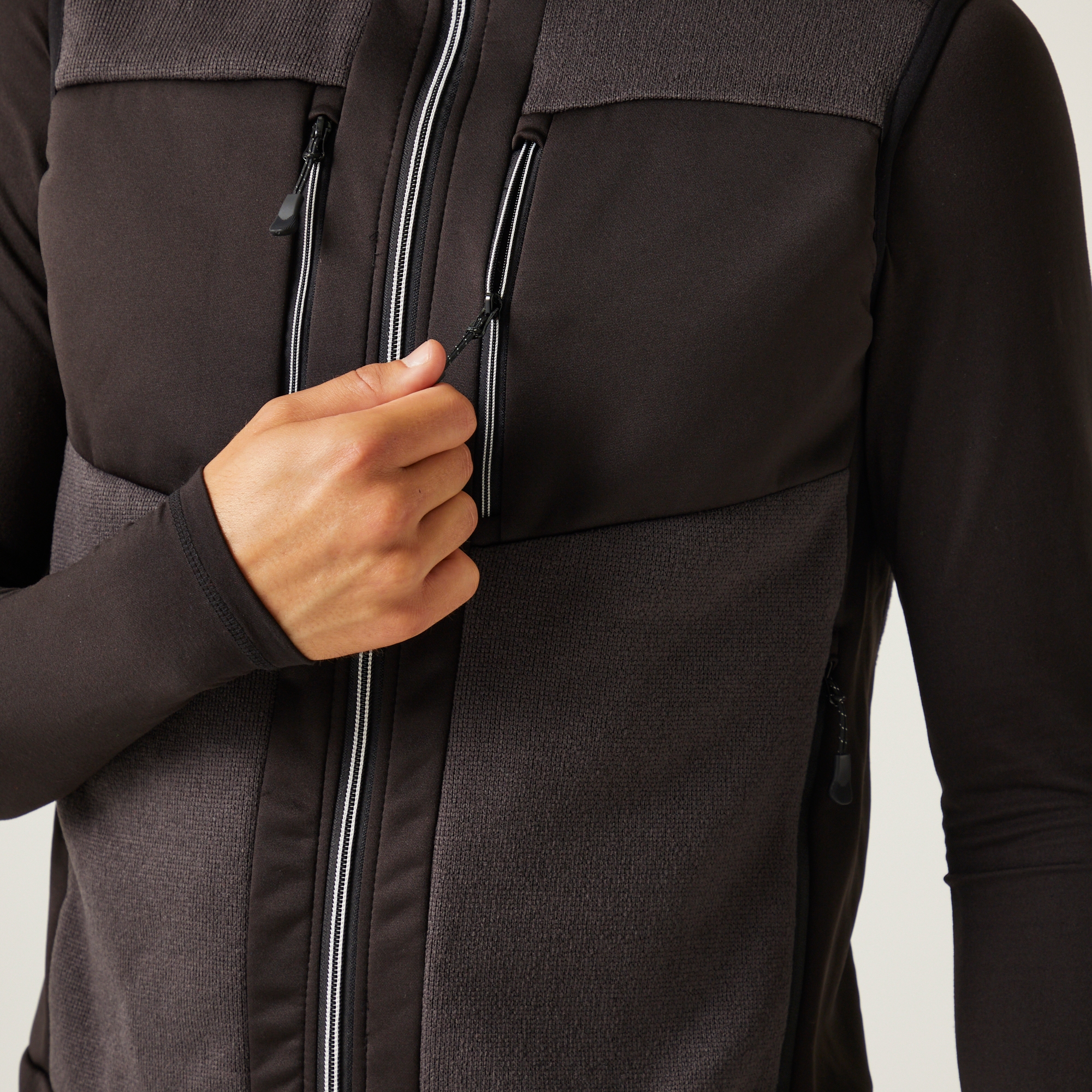 Men's E-Volve Stretch Bodywarmer | Ash Black