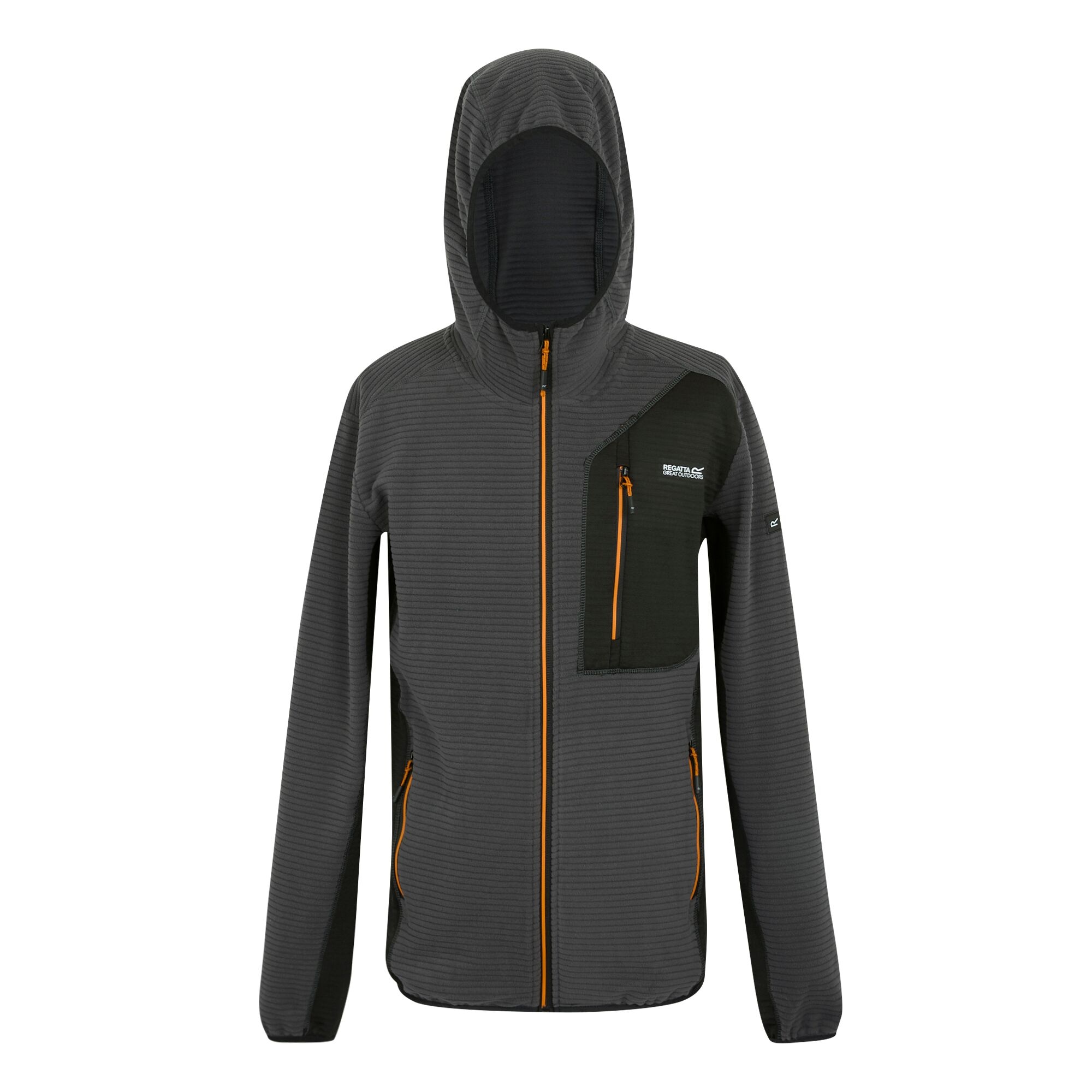 Men's Lakewright Full Zip Fleece | Ash Black