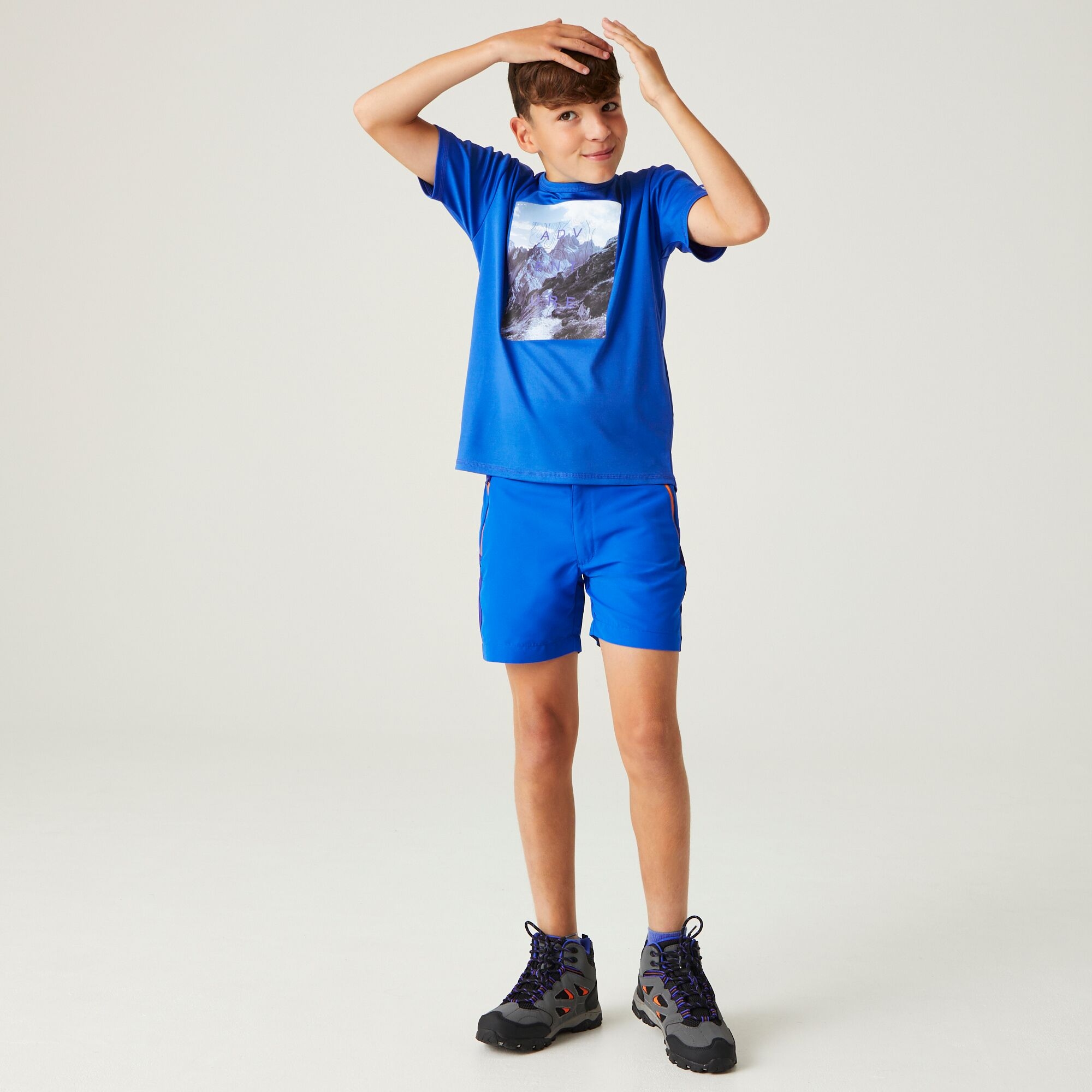 Kids' Alvardo VIII Graphic T-Shirt | Oxford Blue