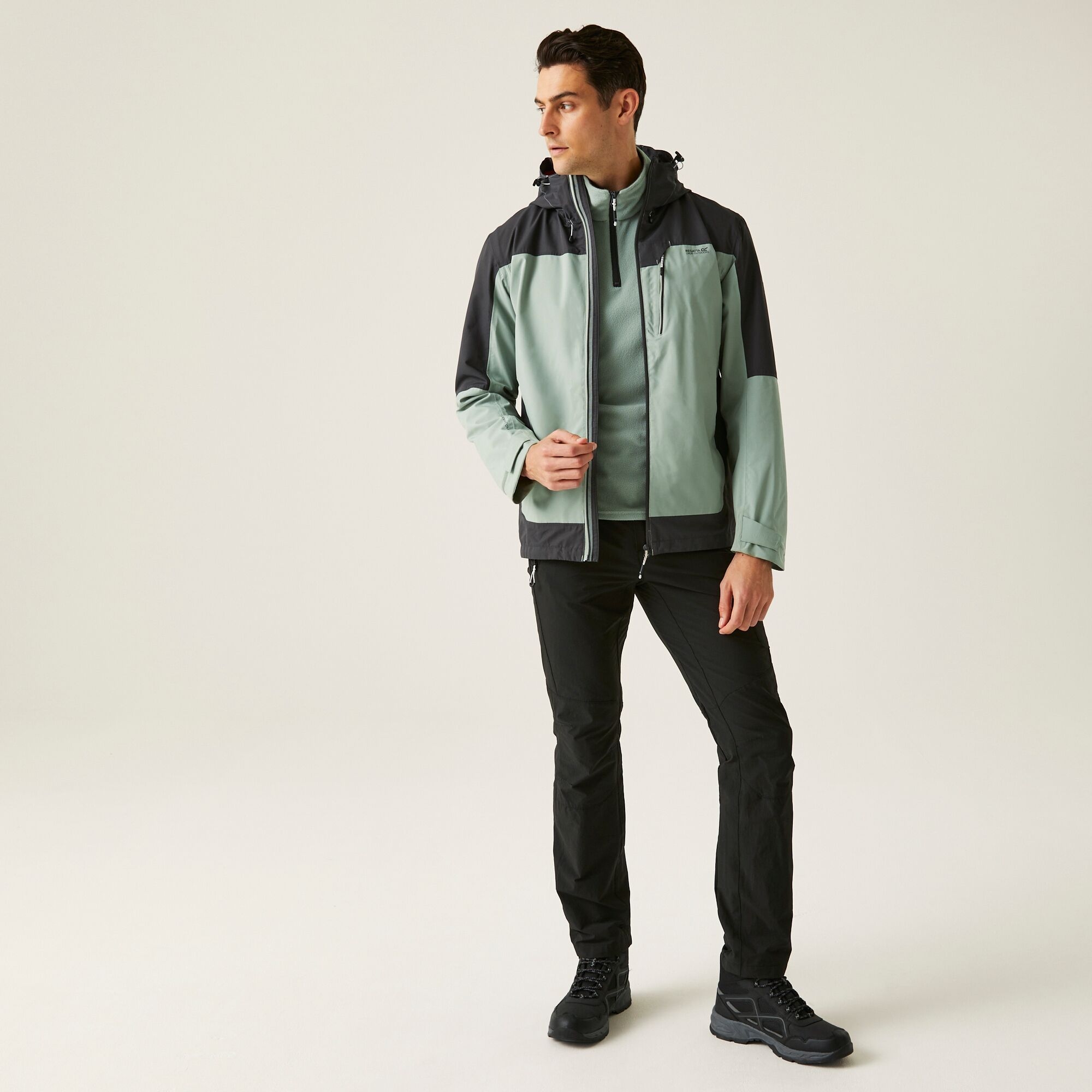 Men's Highton IV Stretch Waterproof Jacket | Glacier Ash