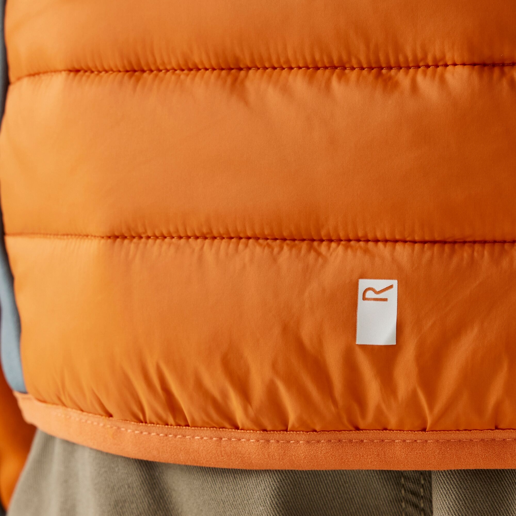 Kids' Kielder IX Hybrid Jacket | Fox Bright Marigold Stormy Weather