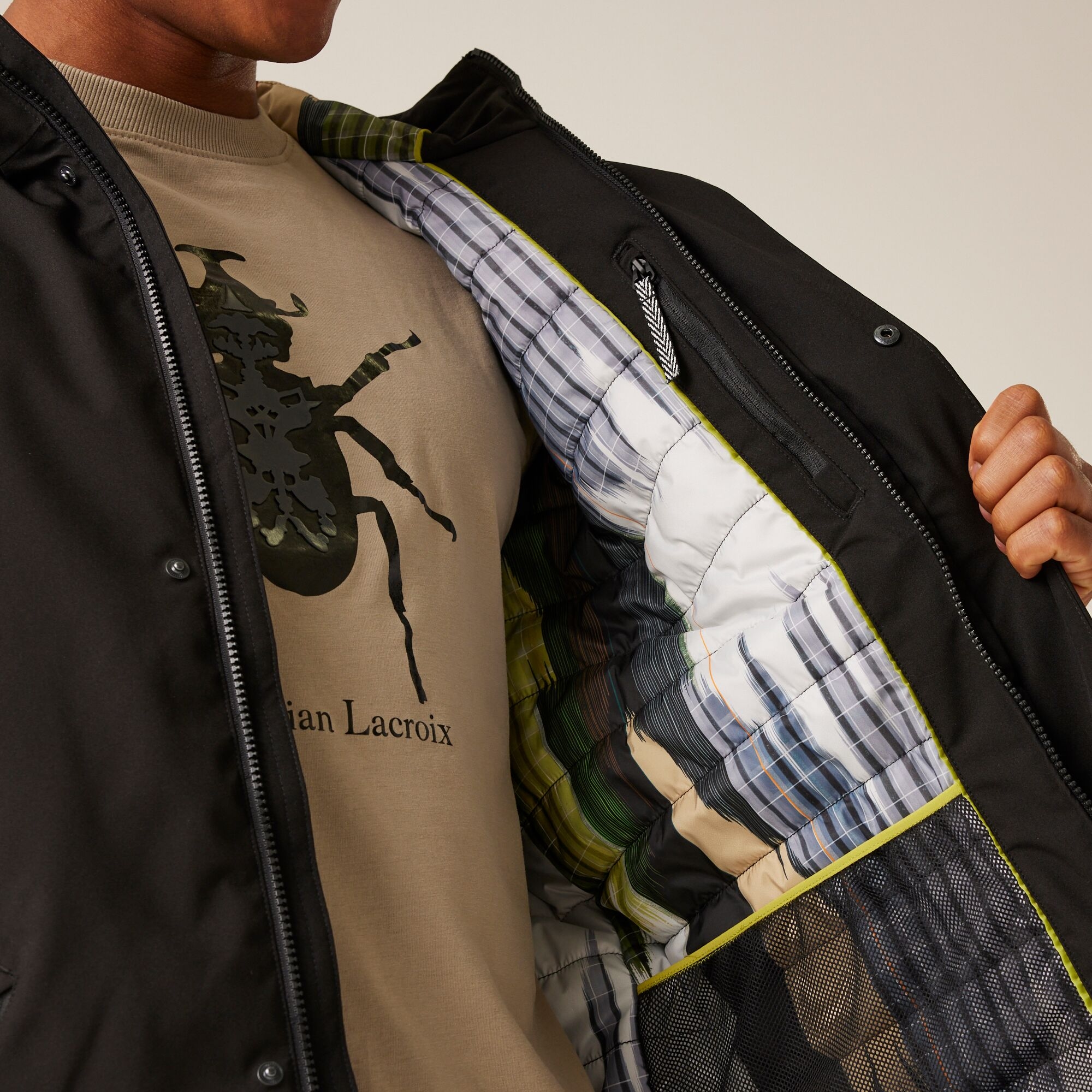 Christian Lacroix - Men's Lunel Waterproof Padded Jacket | Black