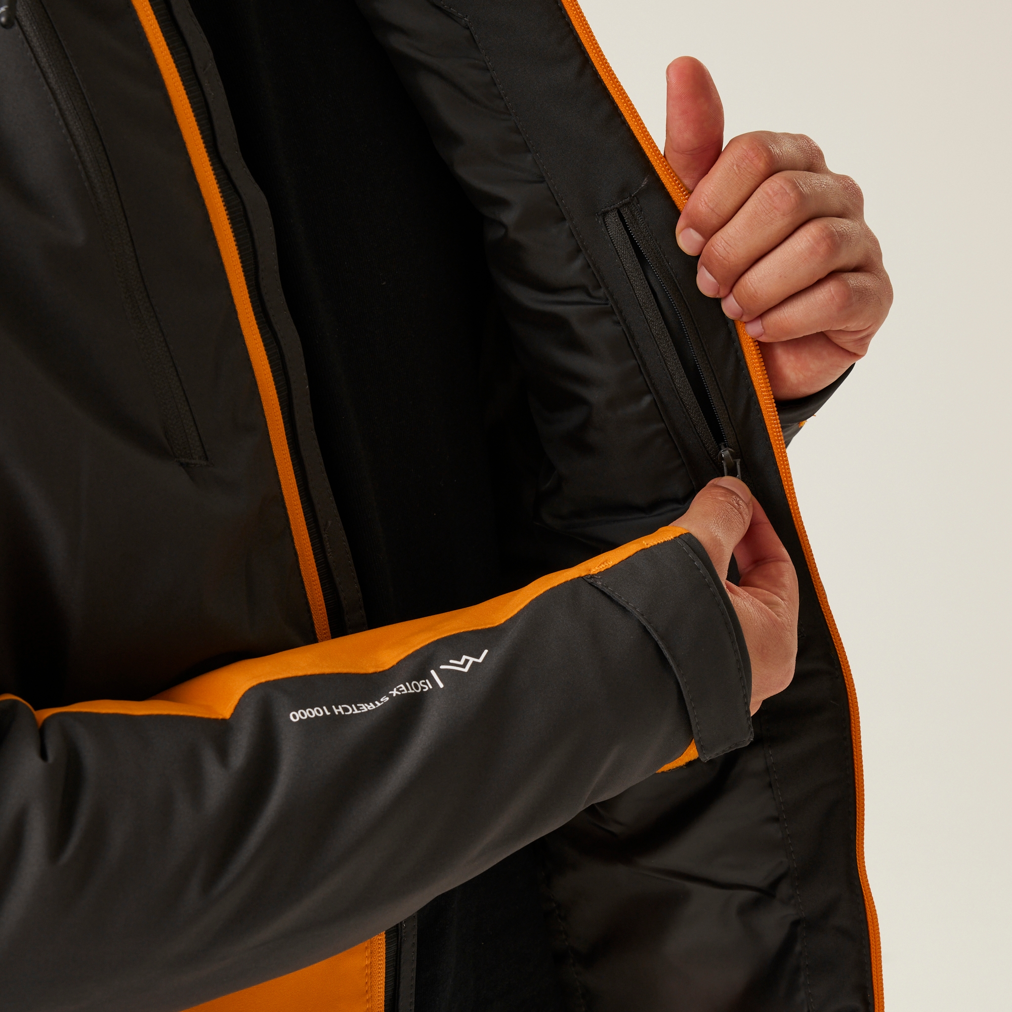 Men's Highton Stretch Padded Jacket III | Ash Orange Pepper