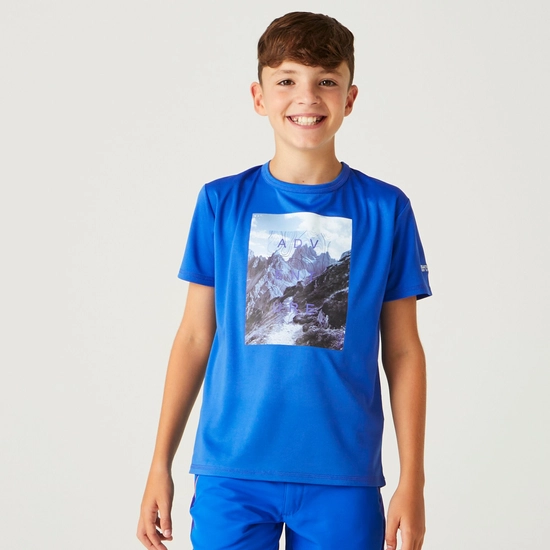 Kids' Alvardo VIII Graphic T-Shirt | Oxford Blue
