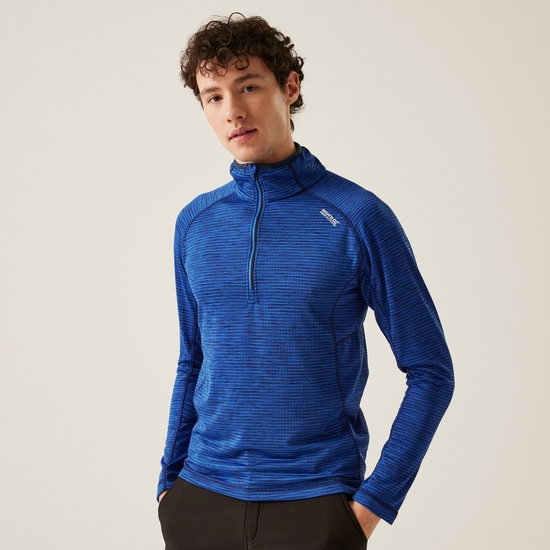 Men's Yonder II Half Zip Fleece | Olympian Blue
