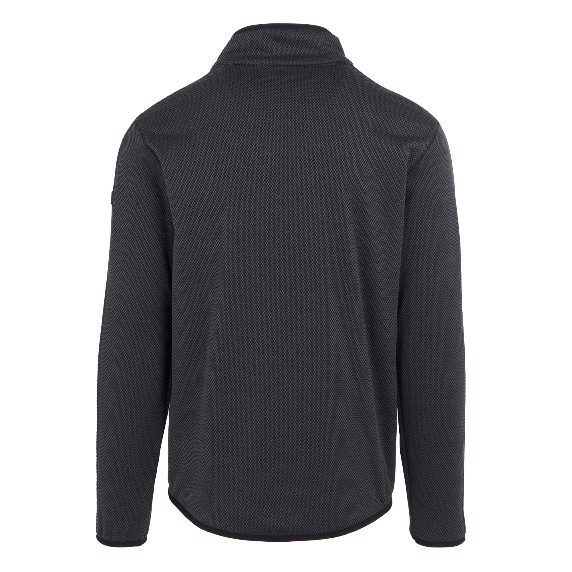 Men's Kitom Full Zip Fleece | Black Marl