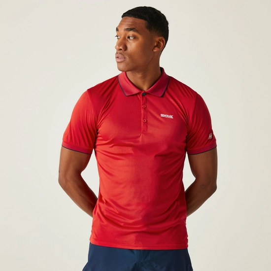 Men's Remex II Jersey Polo Shirt | Nephrite Green Solid