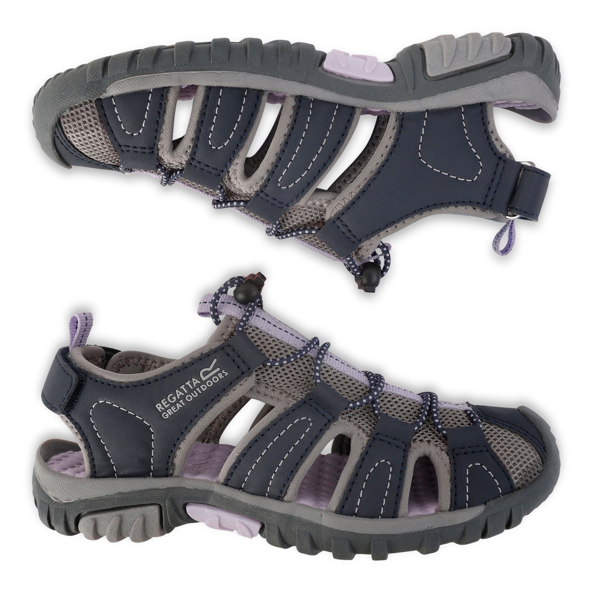 Kids' Westshore Lightweight Walking Sandals | Navy Lilac Frost