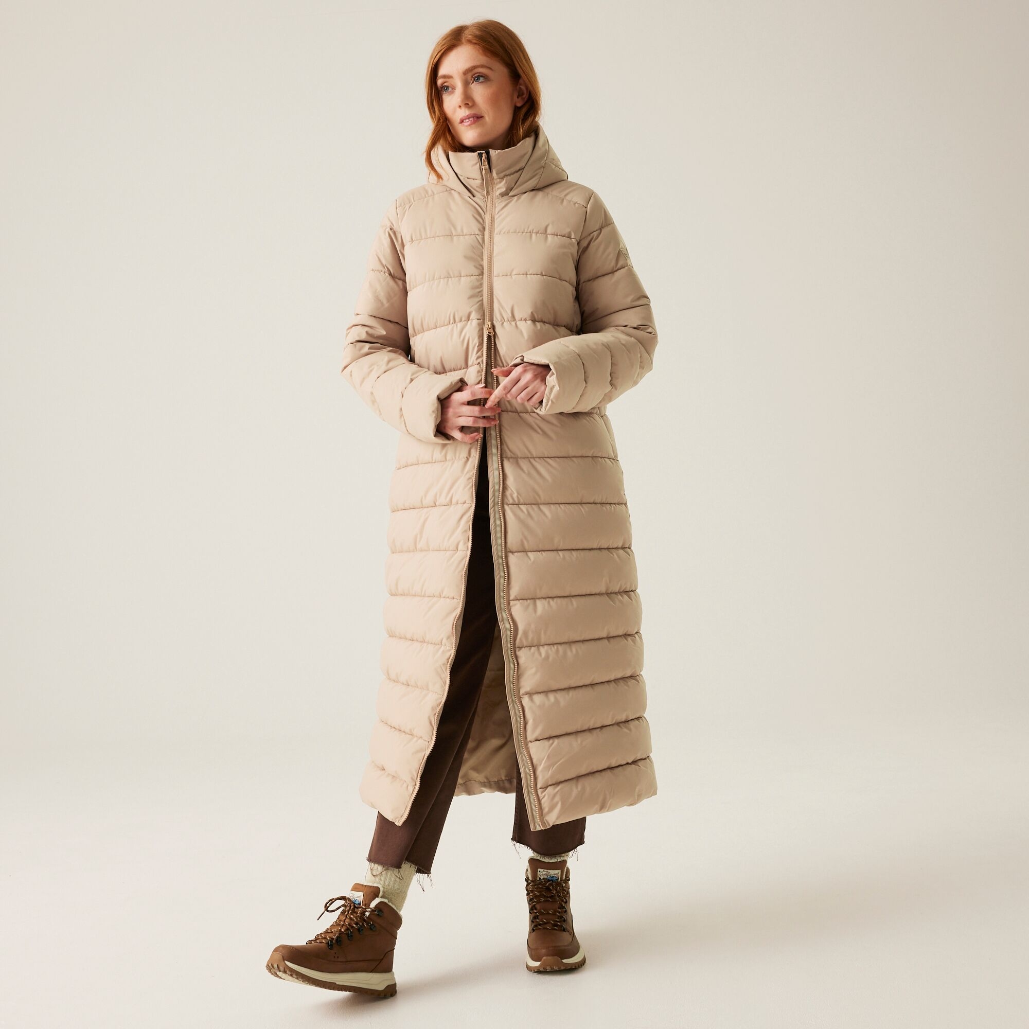 Women's Elender Quilted Jacket | Warm Taupe