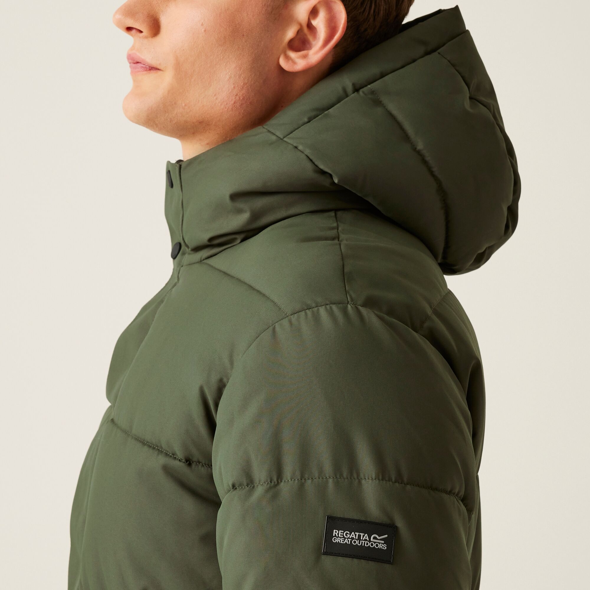 Men's Hayleyn Padded Jacket | Dark Khaki