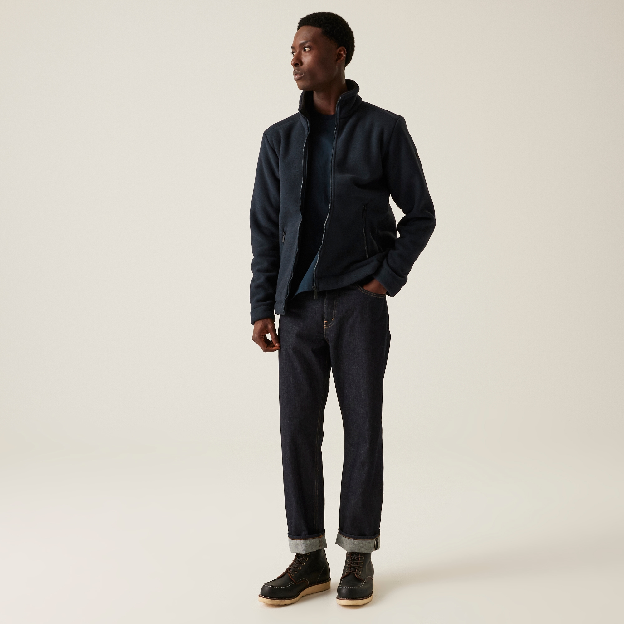 Men's Garrian II Full Zip Fleece | Navy