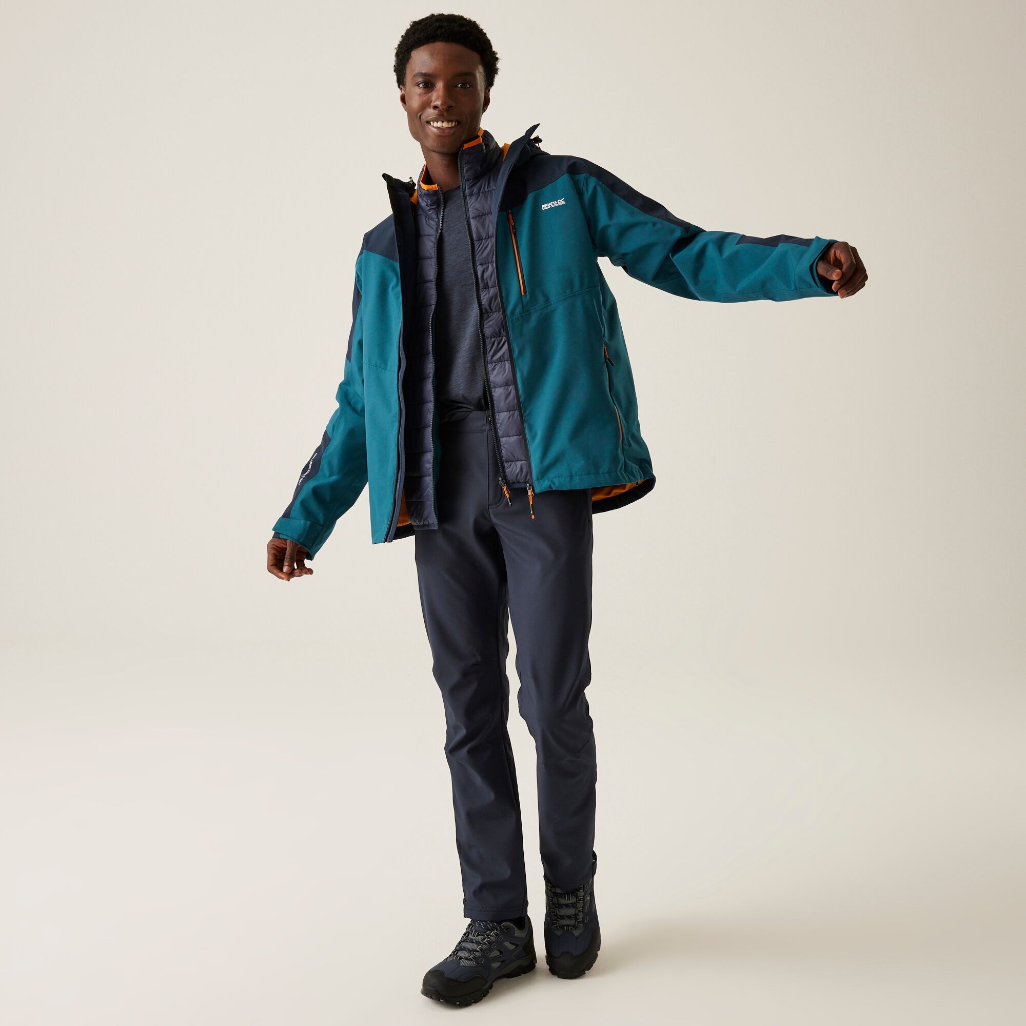 Men's Wentwood IX 3-in-1 Jacket | Moroccan Blue Navy