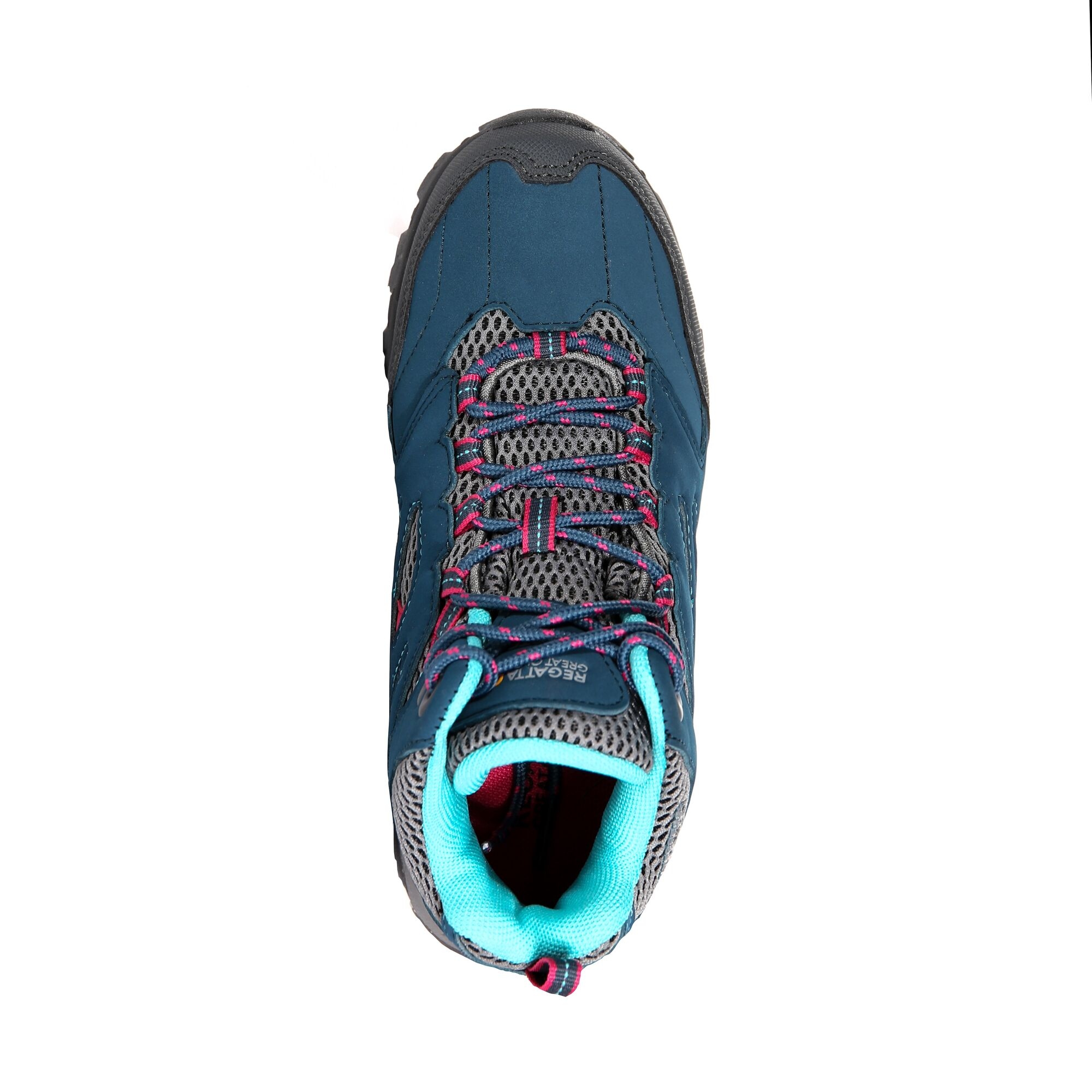 Kids' Holcombe Waterproof Mid Walking Boots | Moroccan Blue Duchess