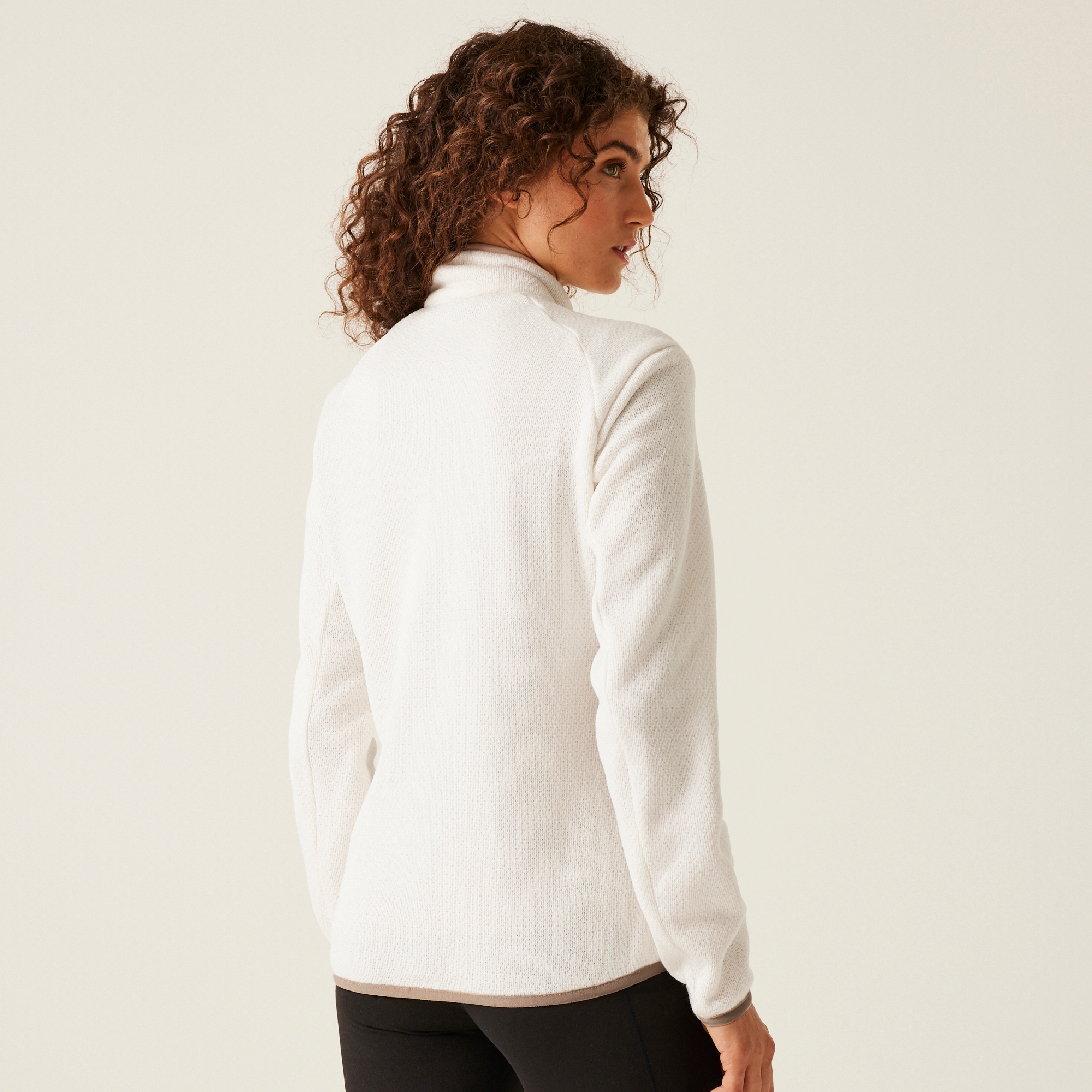 Women's Elzie Full Zip Fleece | Blanc De Blanc