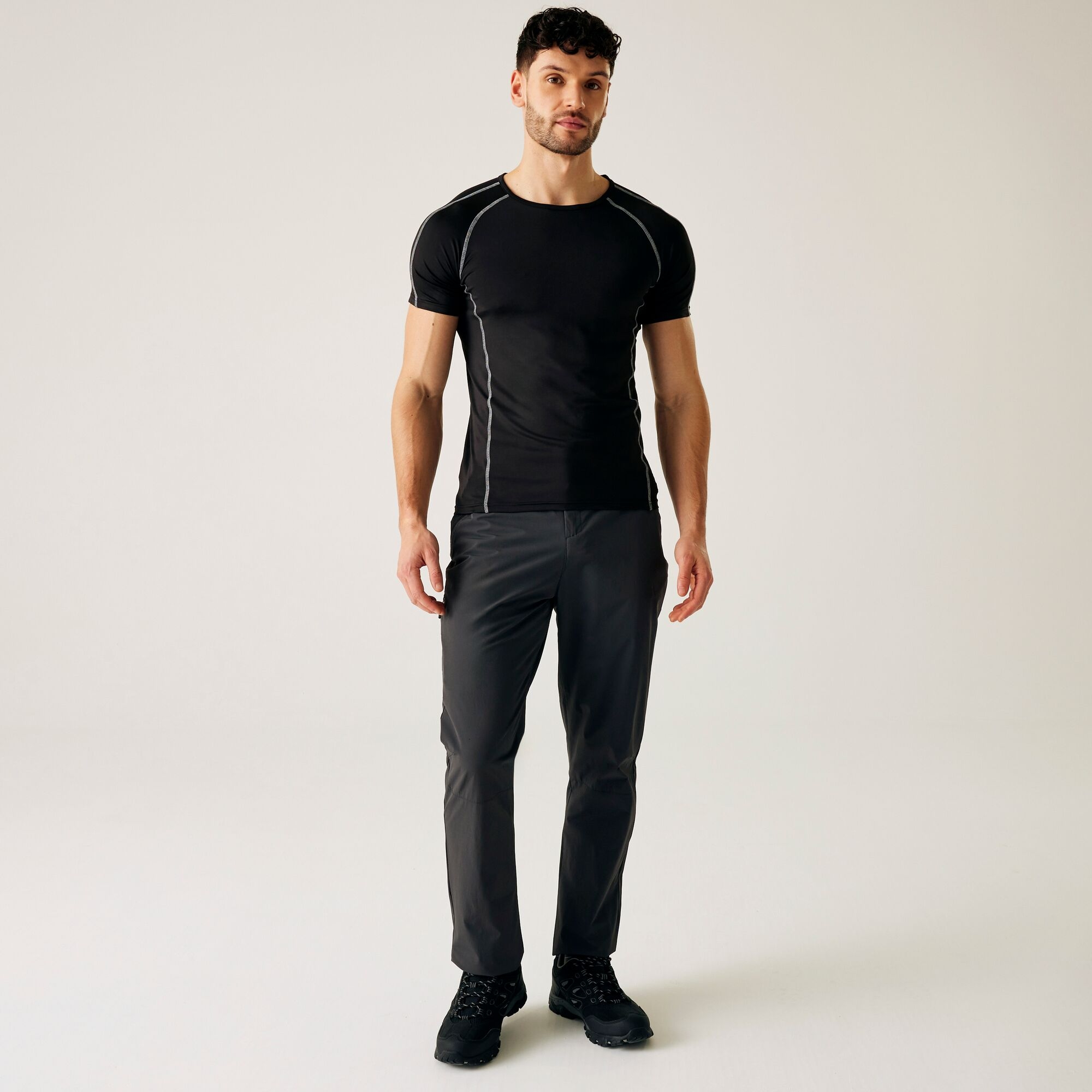 Men's Insect-Repellent Light Packaway Trousers | Ash