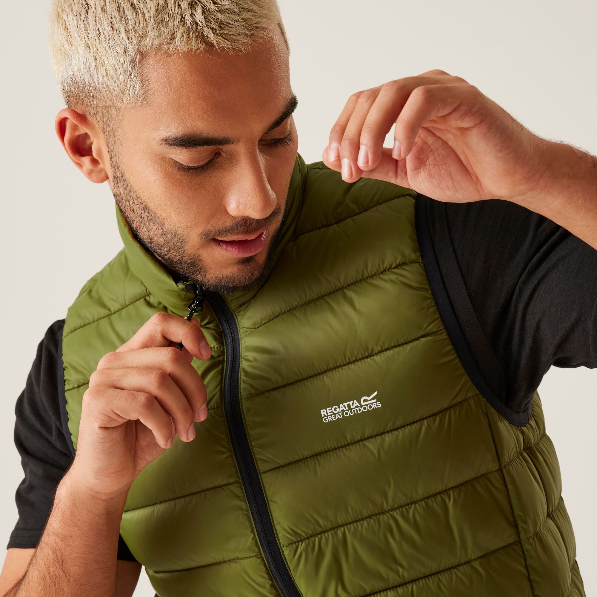 Men's Marizion Padded Gilet | Nephrite Green