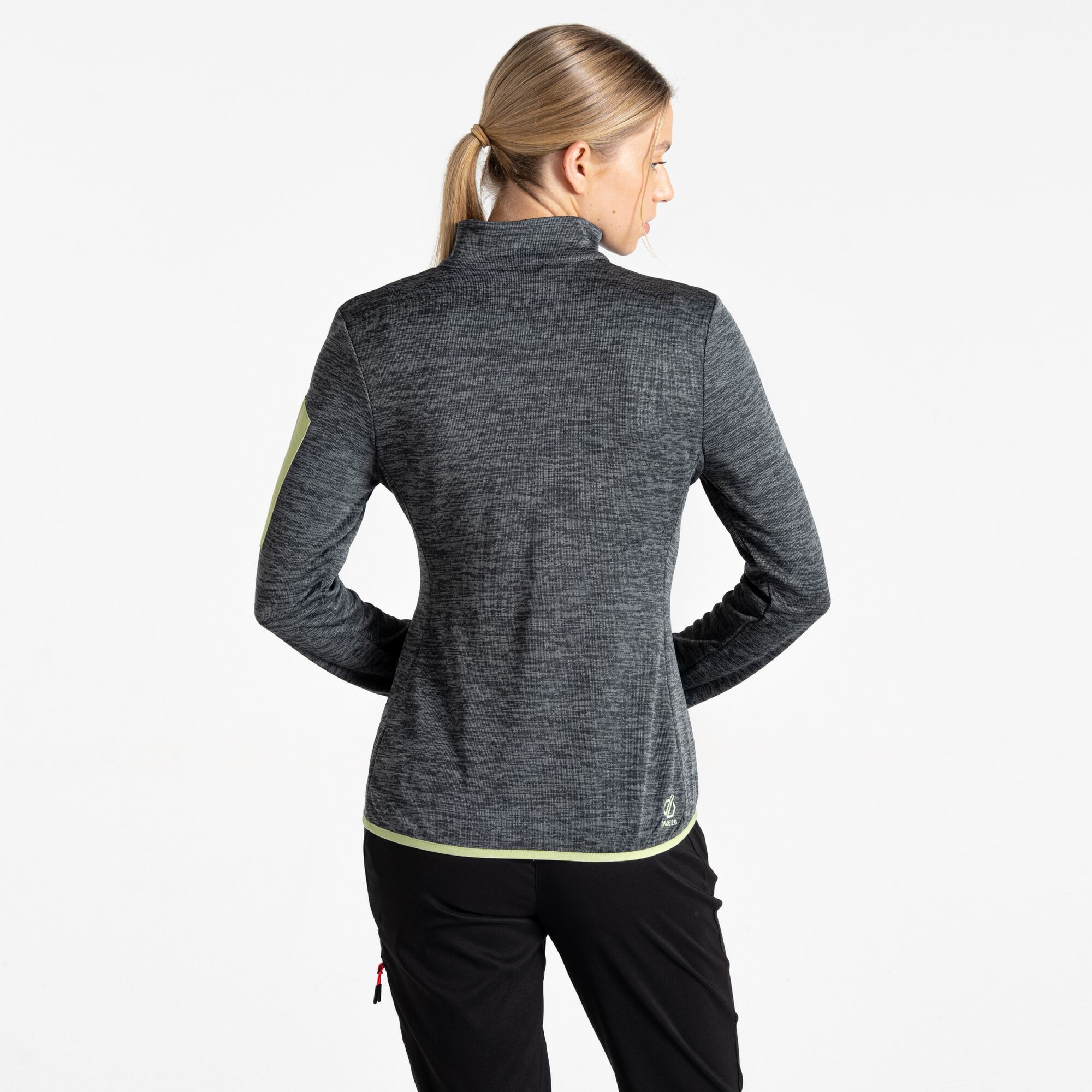 Women's Torrek Mountain Zip Through Fleece | Stormy Weather & Butterfly Green