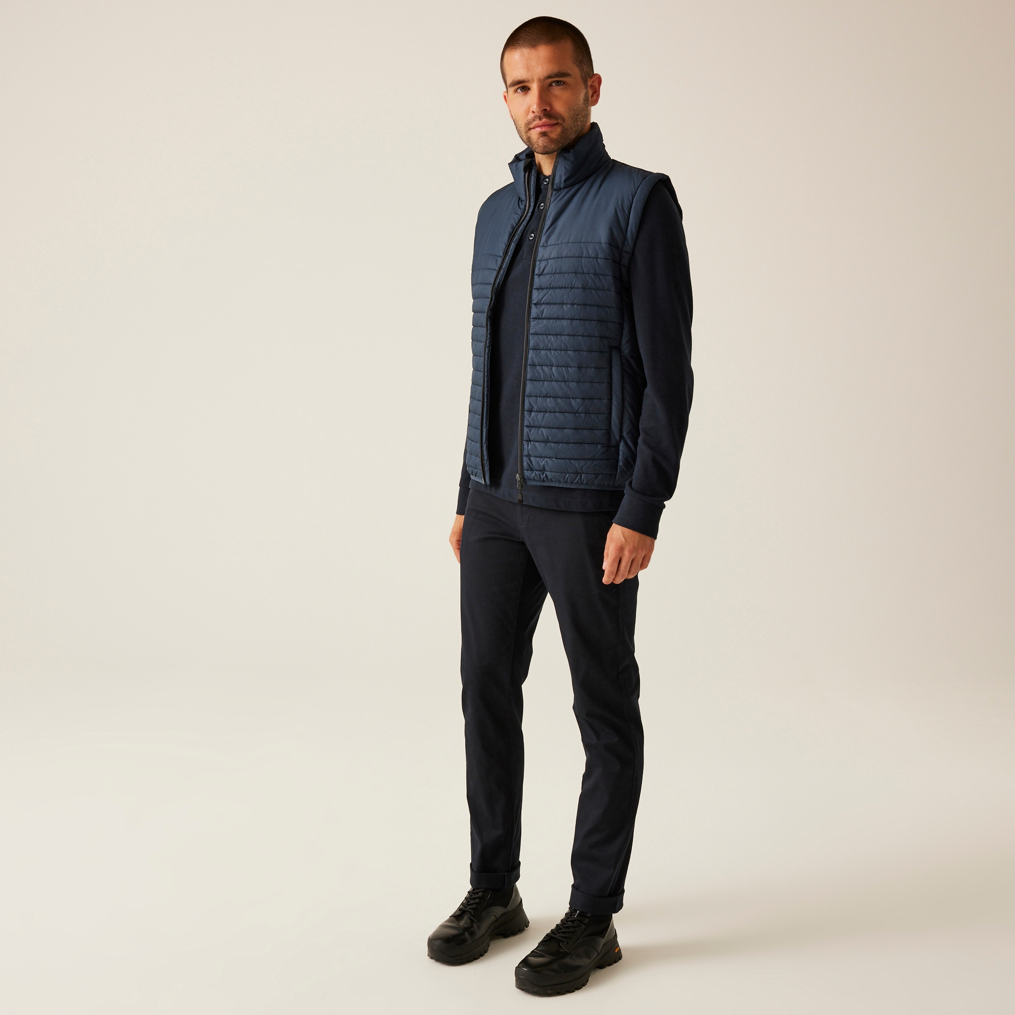 Men's Honestly Made 100% Recycled Insulated Bodywarmer | Navy