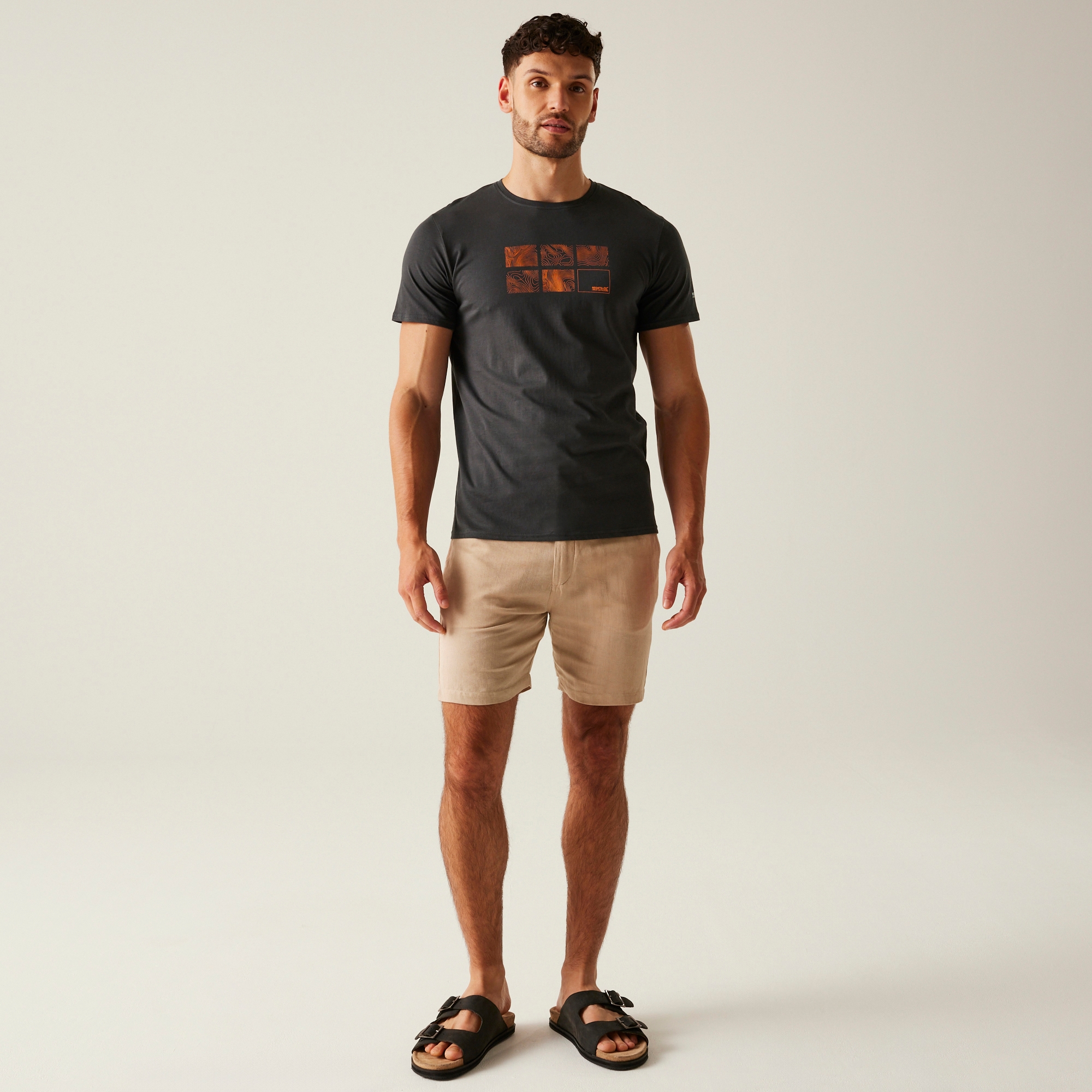 Men's Breezed V T-Shirt | Ash