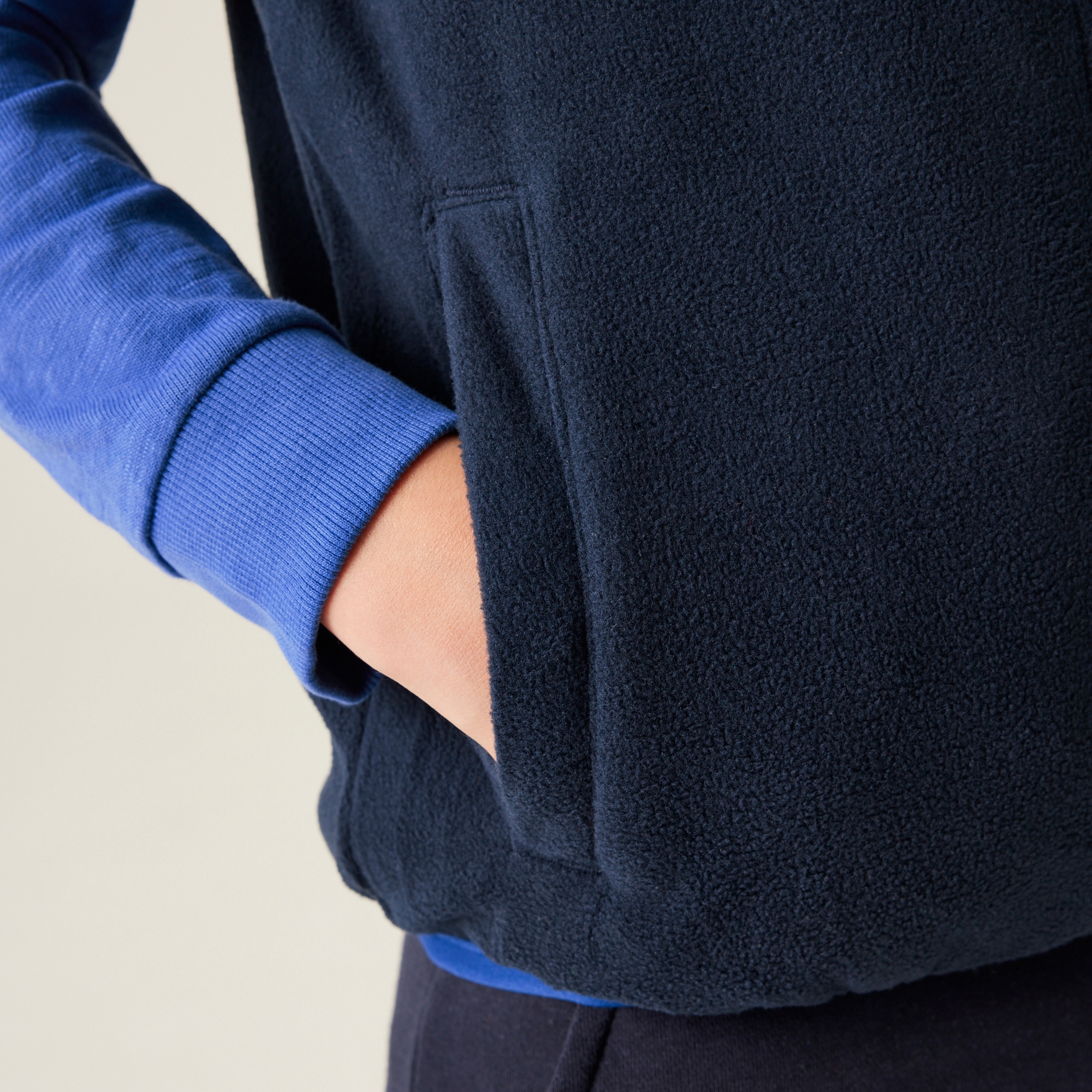 Kids' Micro Fleece Boydwarmer | Navy