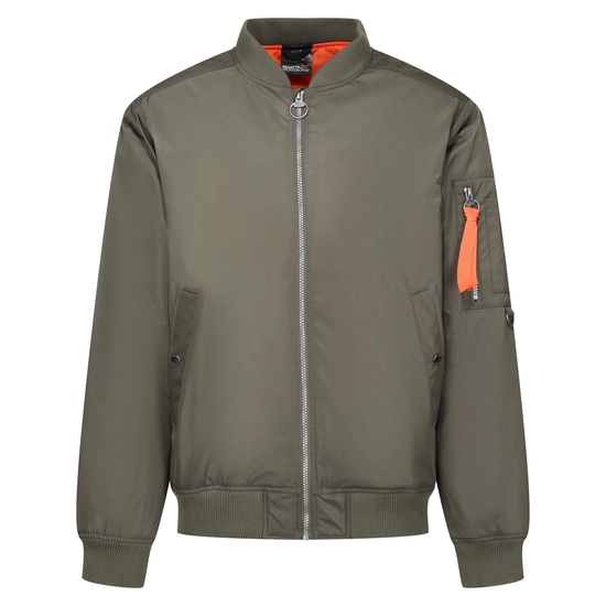 Men's Pilot Jacket | Dark Khaki