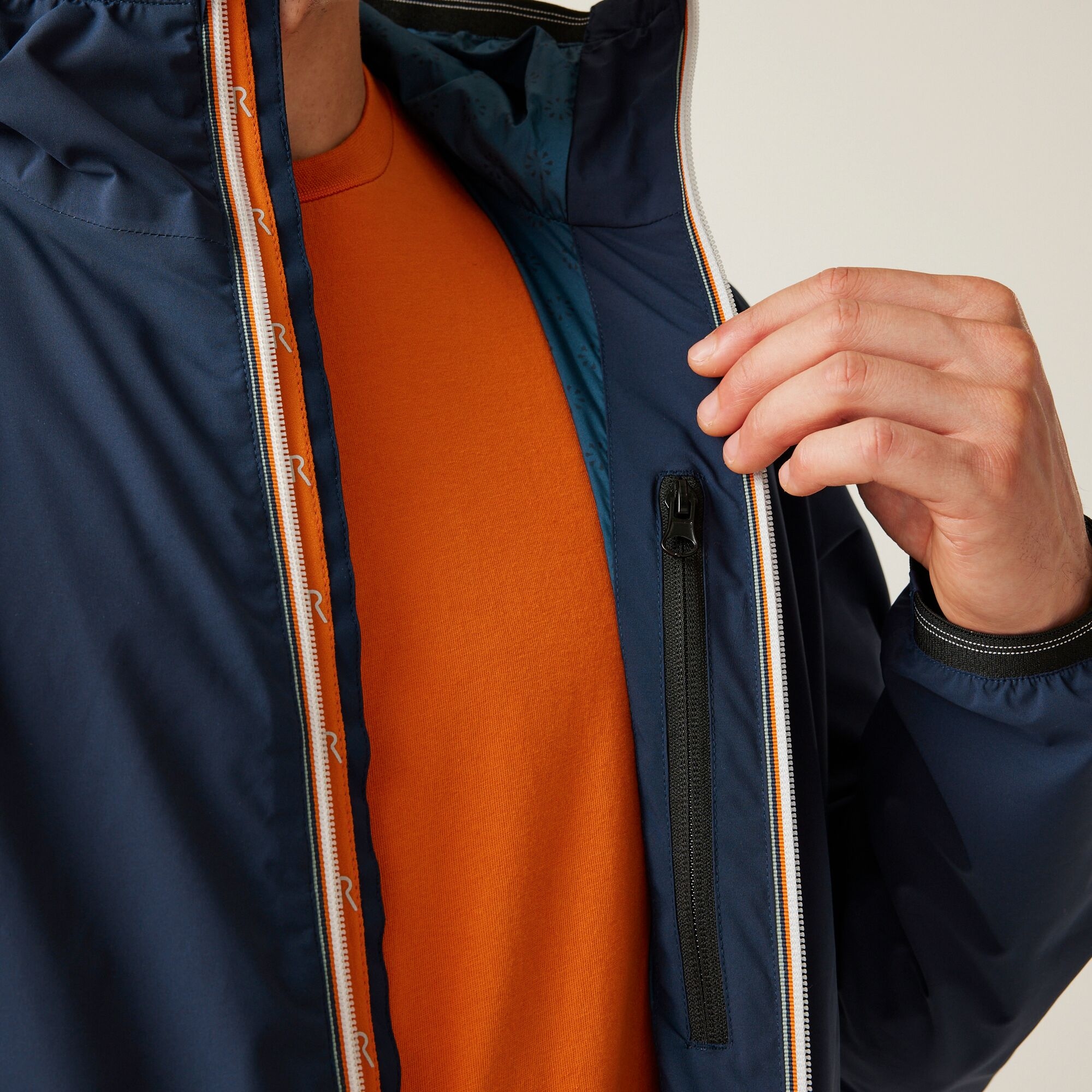 Men's Rehan Waterproof Jacket | Navy