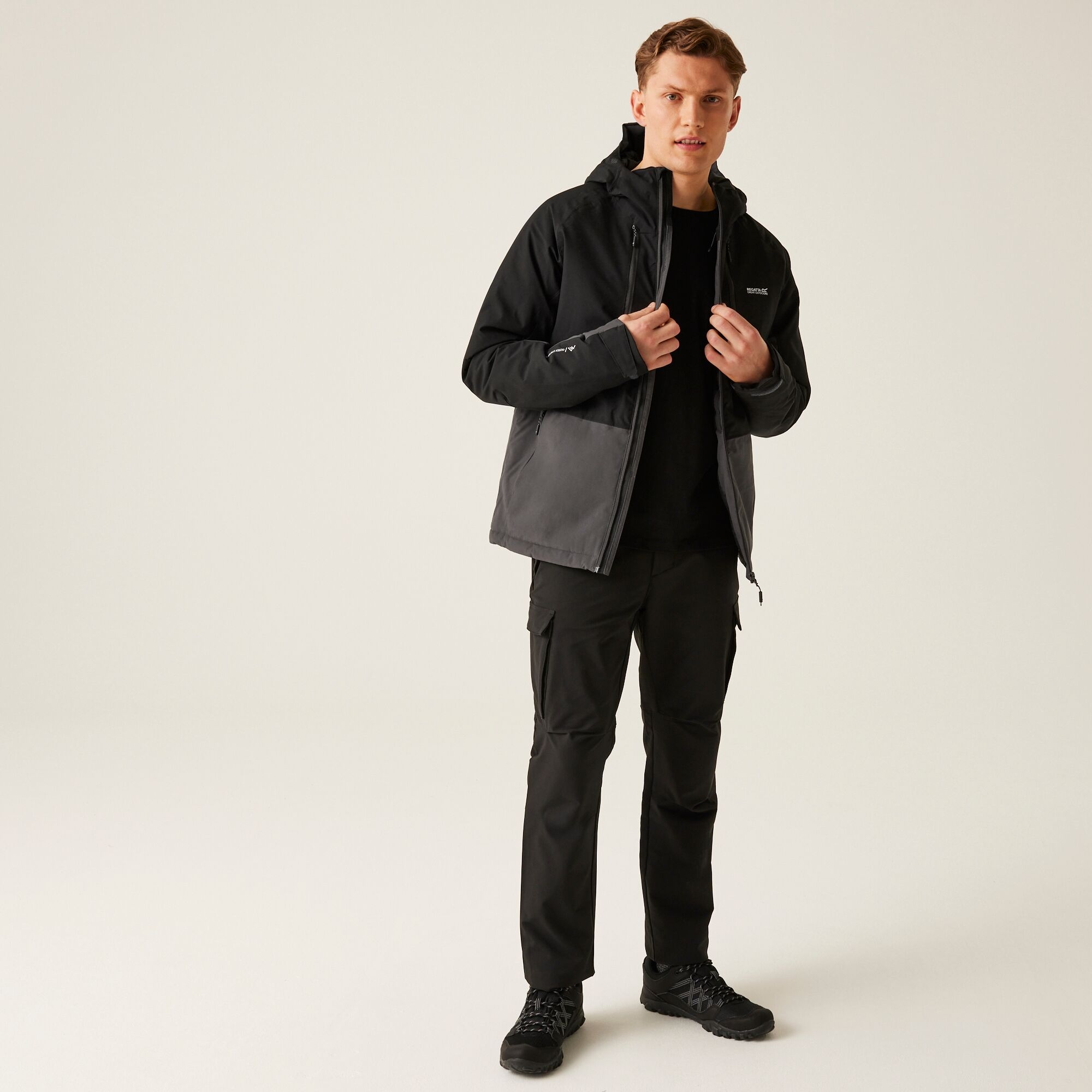 Men's Highton Stretch Padded Jacket III | Black Ash